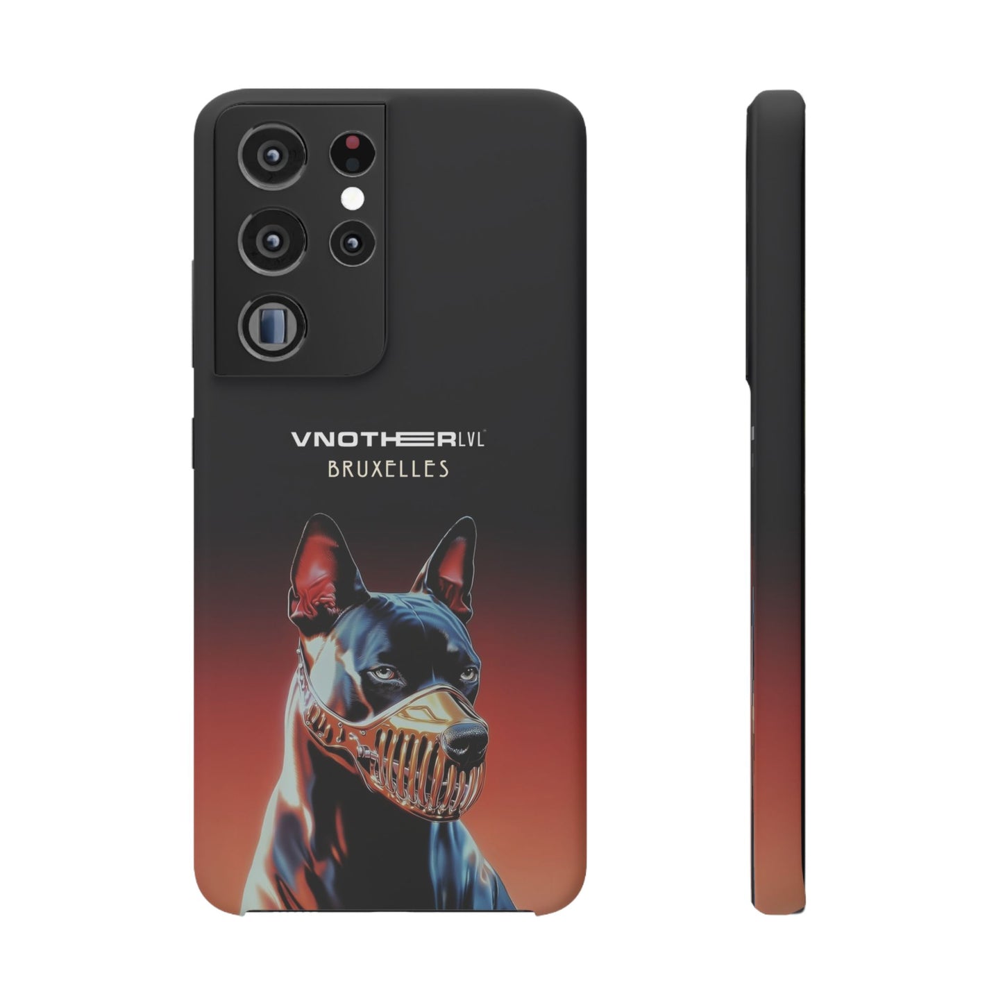 VNOTHERLVL Phone Case - Pitbull / Bruxelles