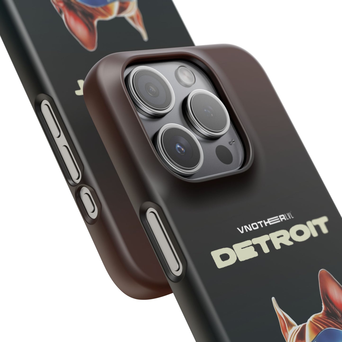 VNOTHERLVL Phone Case - Pitbull / Detroit