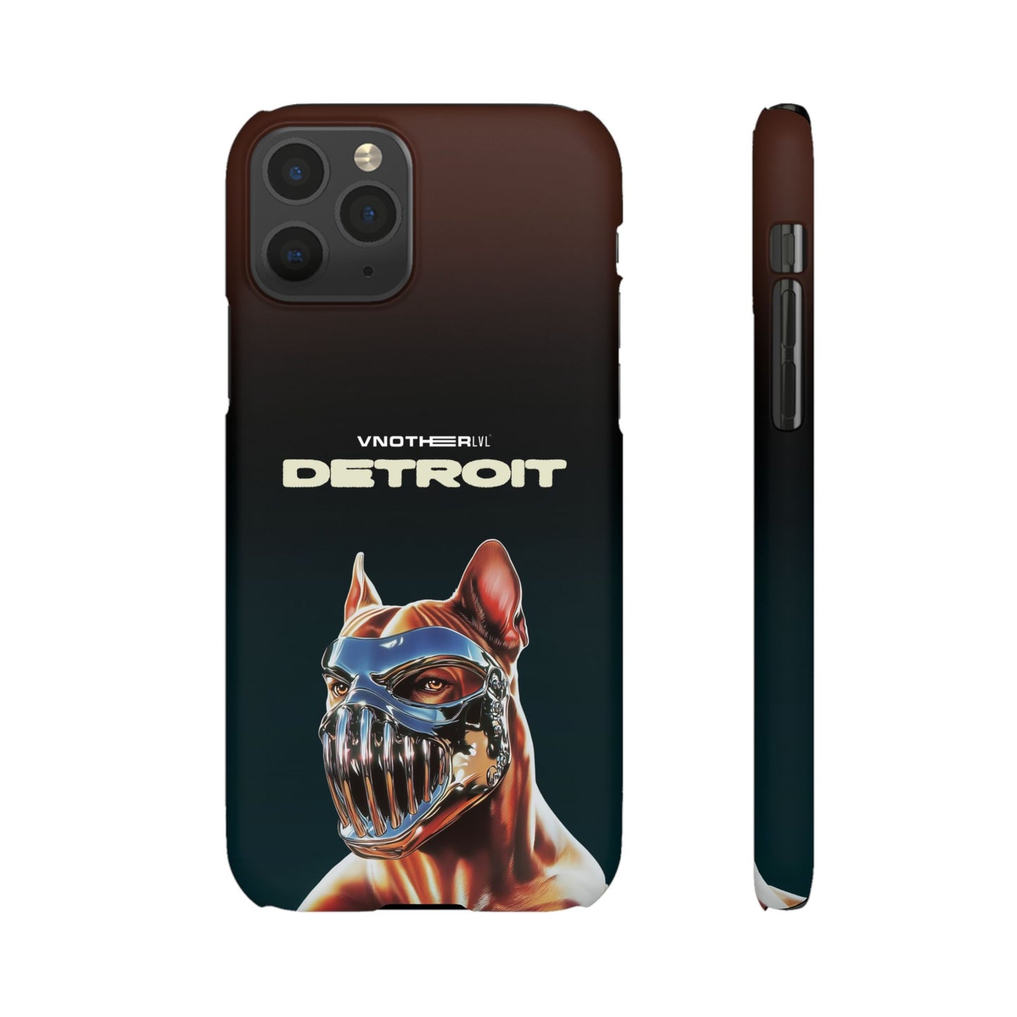 VNOTHERLVL Phone Case - Pitbull / Detroit