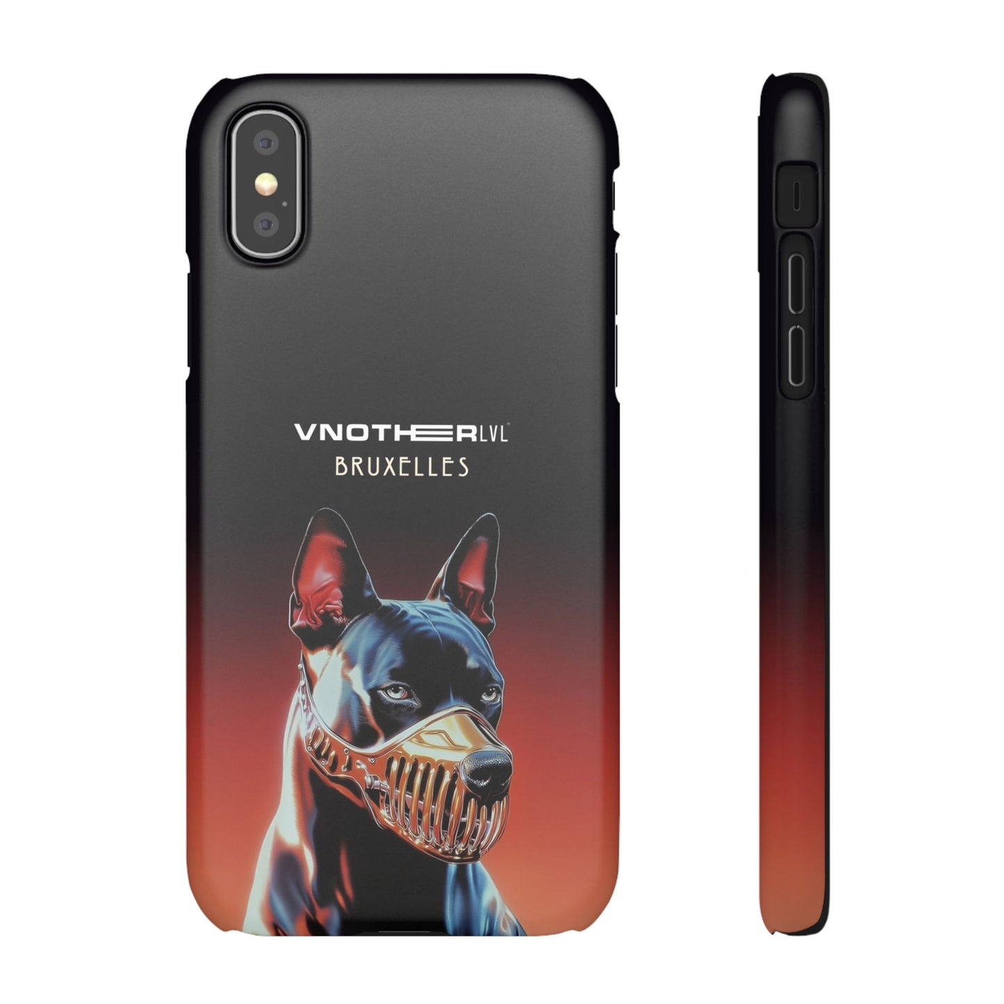 VNOTHERLVL Phone Case - Pitbull / Bruxelles