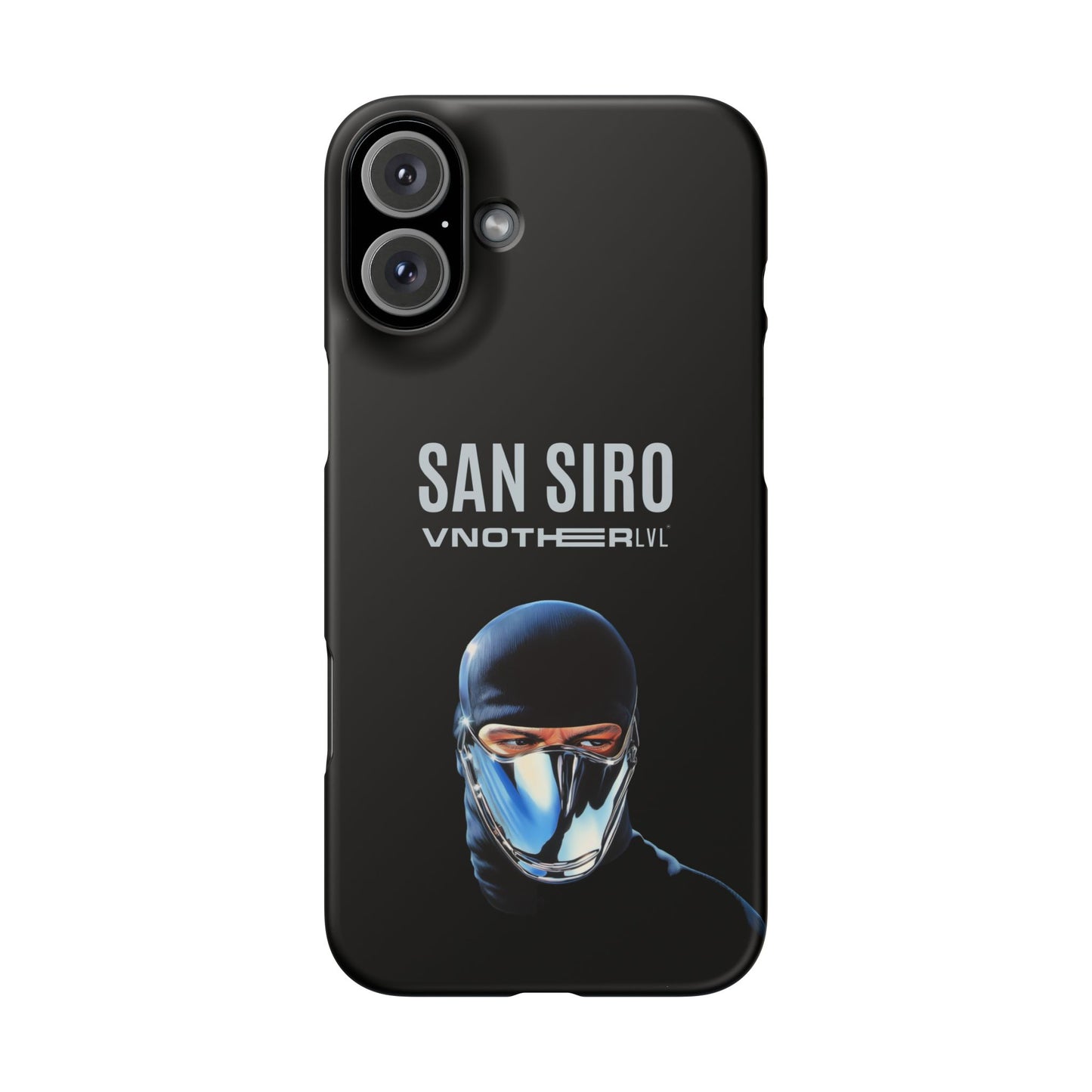 VNOTHERLVL Black Phone Case - San Siro / Inter / Milano
