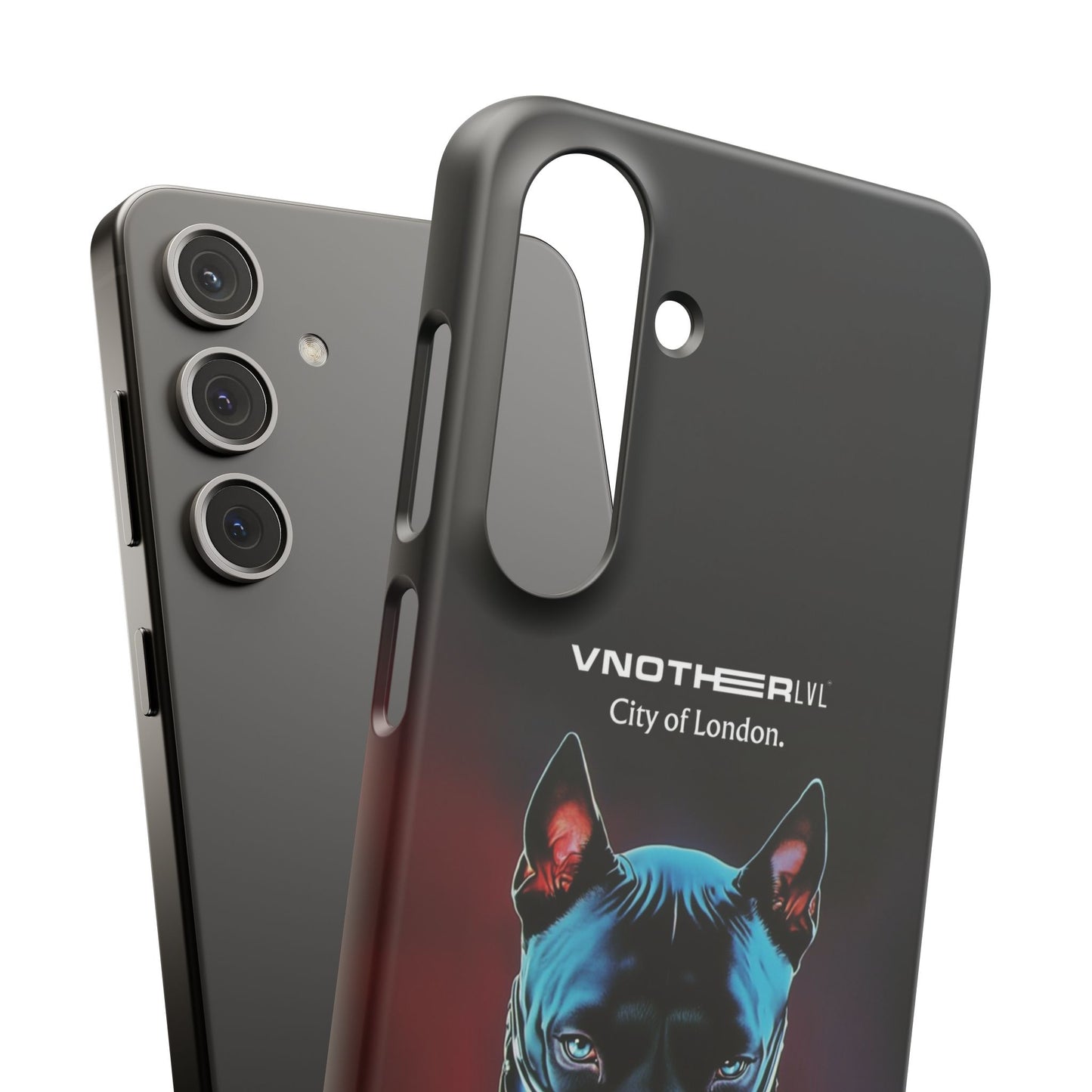 VNOTHERLVL Phone Case - Pitbull / London