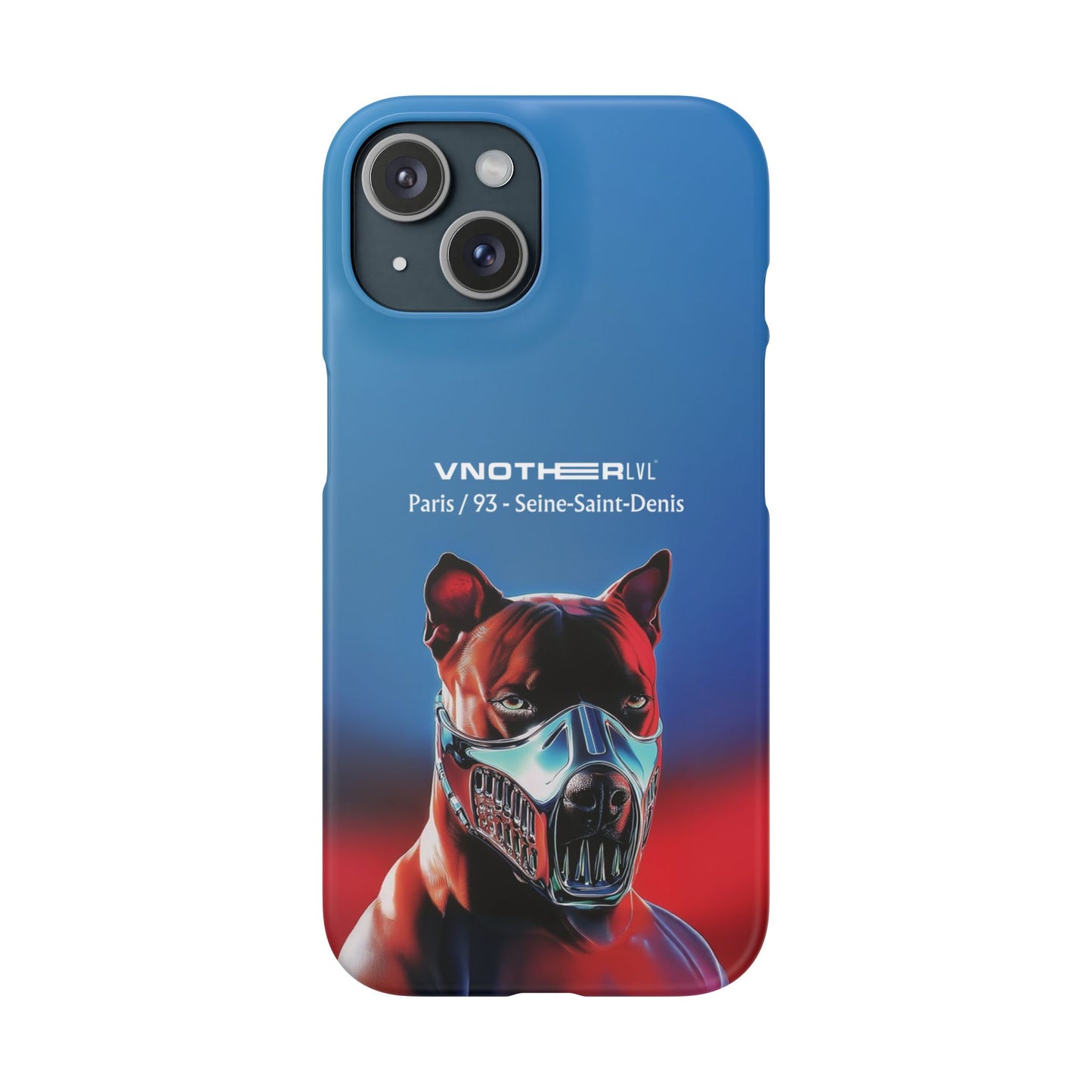 VNOTHERLVL Phone Case - Pitbull / Paris 93