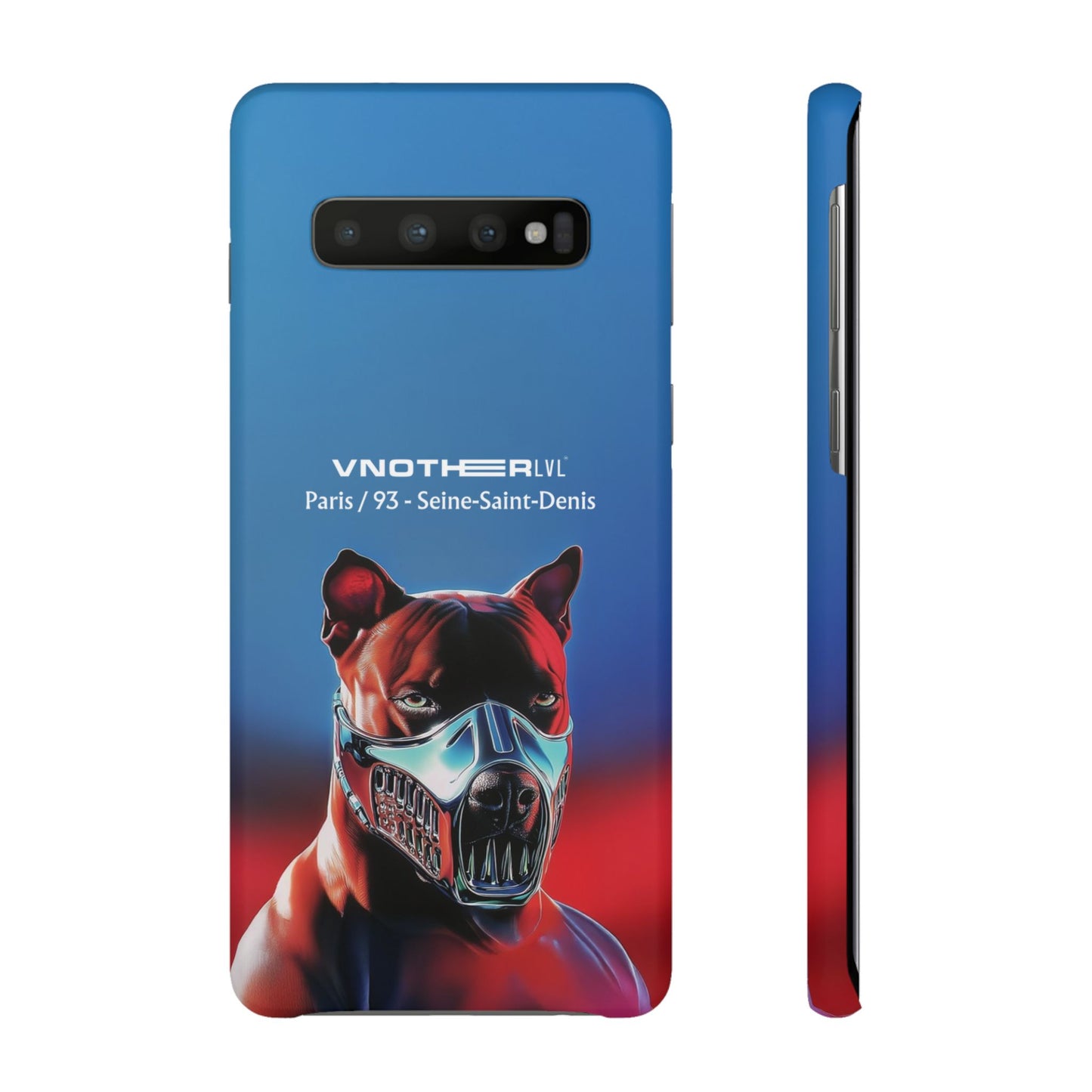 VNOTHERLVL Phone Case - Pitbull / Paris 93