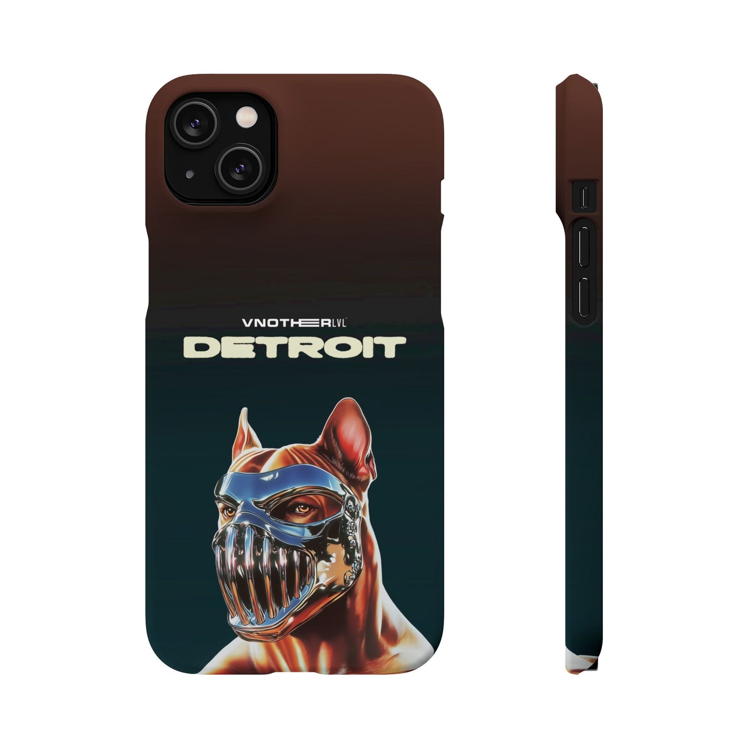 VNOTHERLVL Phone Case - Pitbull / Detroit