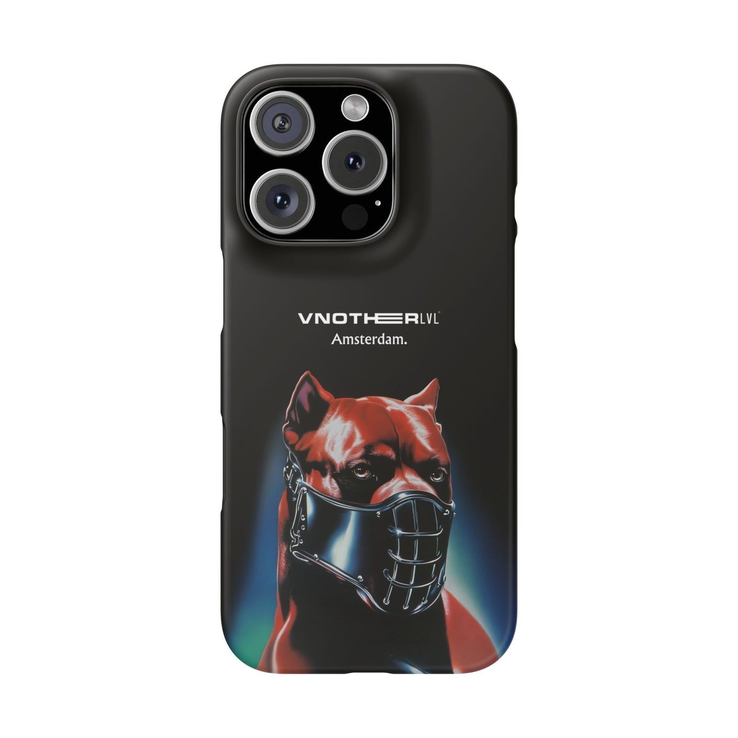 VNOTHERLVL Phone Case - Pitbull / Amsterdam