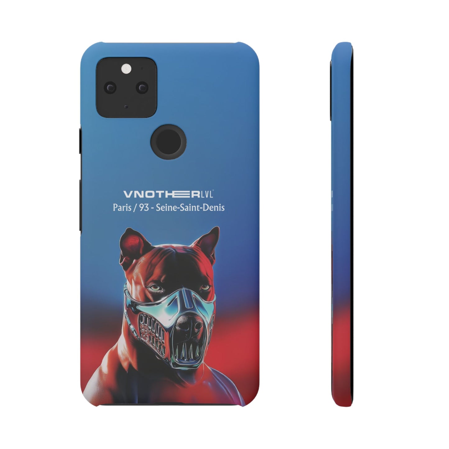 VNOTHERLVL Phone Case - Pitbull / Paris 93