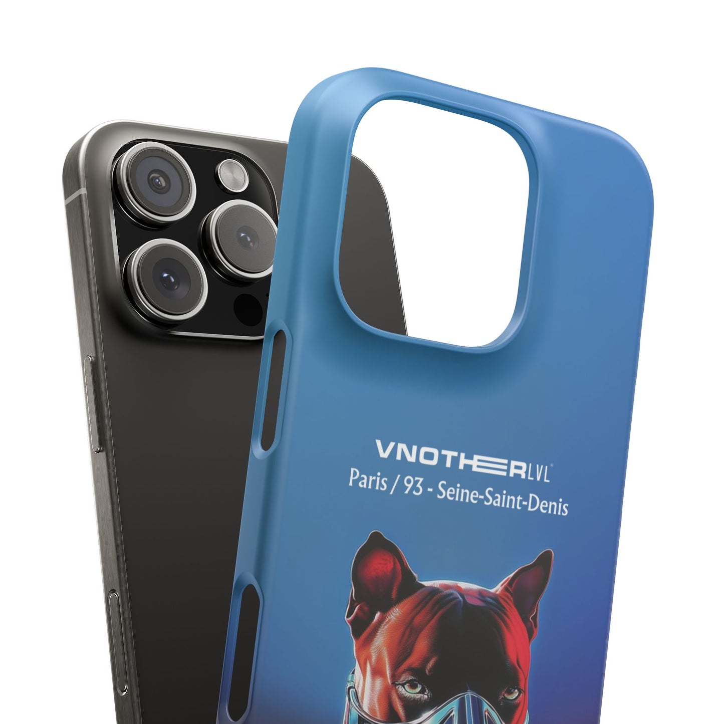 VNOTHERLVL Phone Case - Pitbull / Paris 93