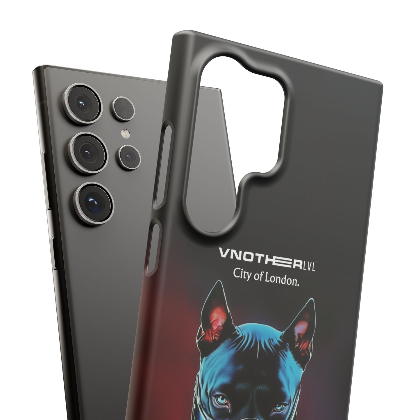 VNOTHERLVL Phone Case - Pitbull / London