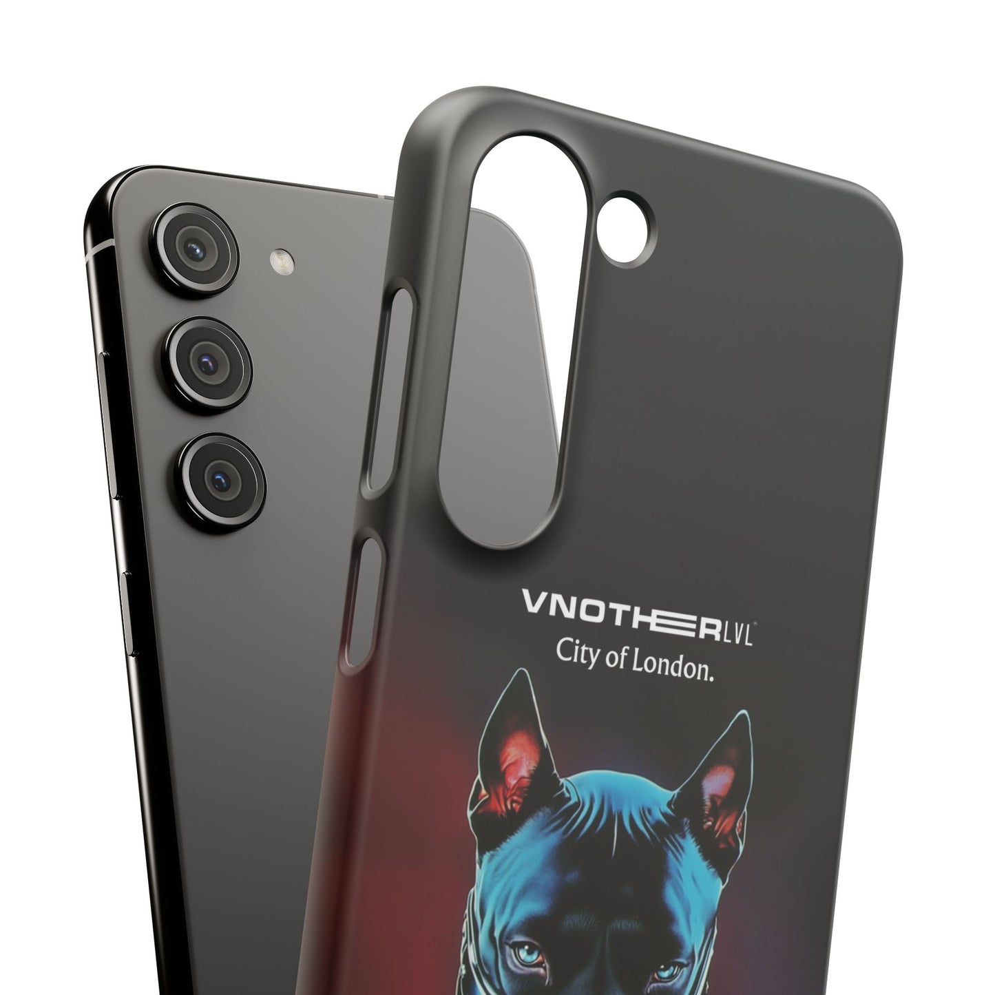 VNOTHERLVL Phone Case - Pitbull / London