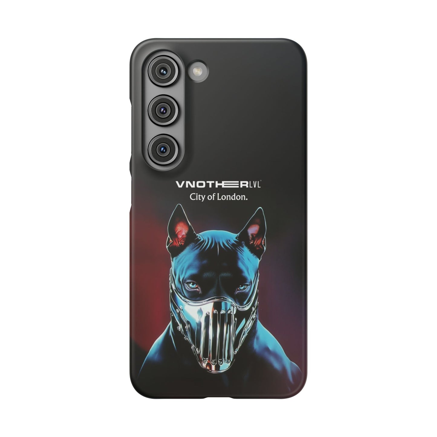 VNOTHERLVL Phone Case - Pitbull / London