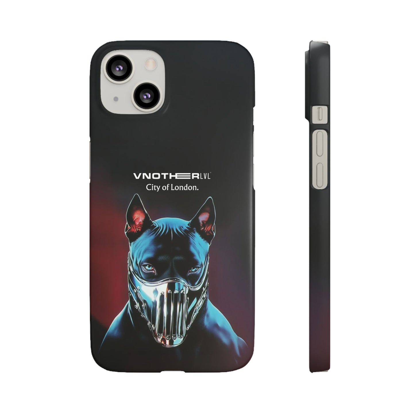 VNOTHERLVL Phone Case - Pitbull / London