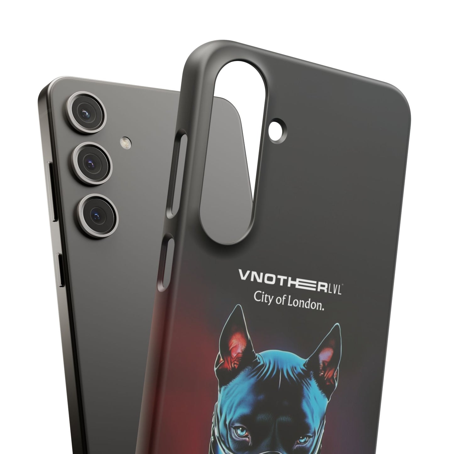 VNOTHERLVL Phone Case - Pitbull / London