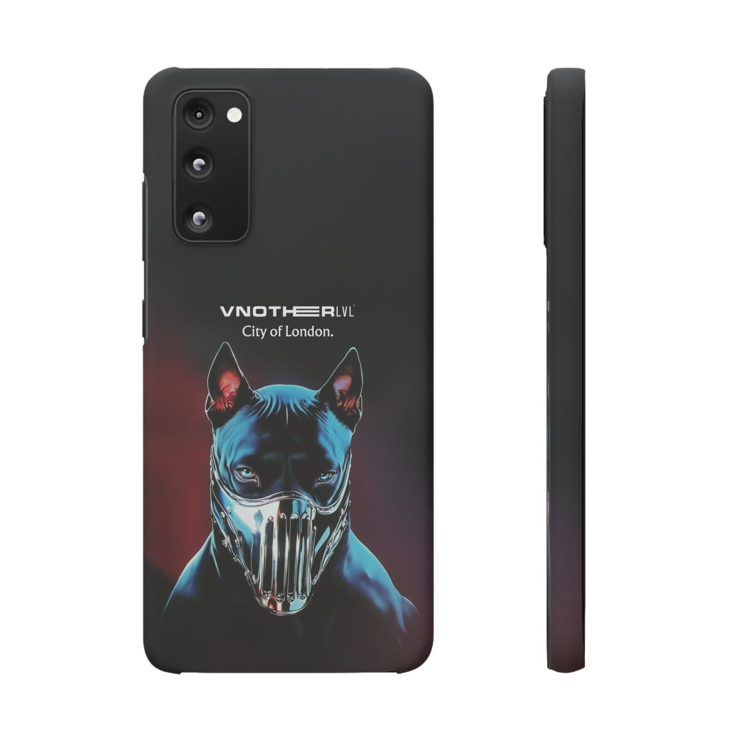 VNOTHERLVL Phone Case - Pitbull / London