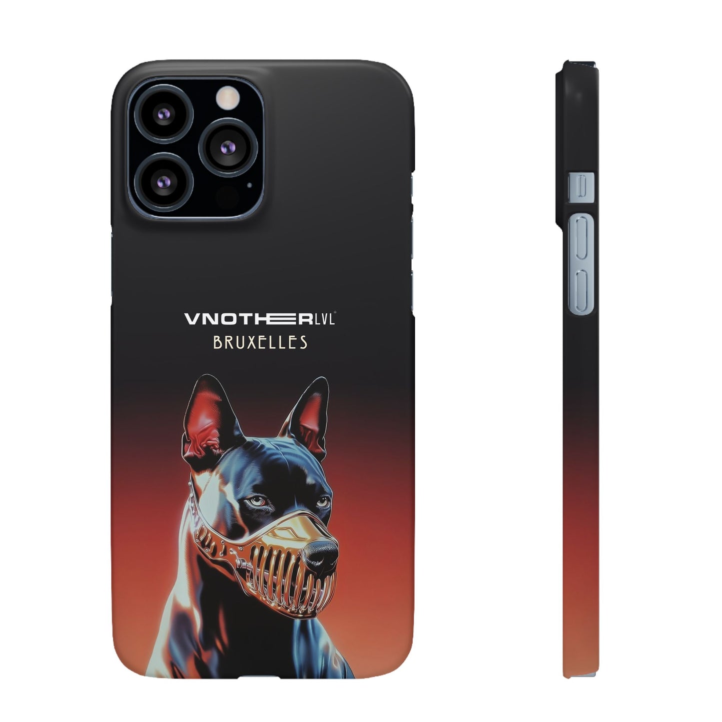 VNOTHERLVL Phone Case - Pitbull / Bruxelles