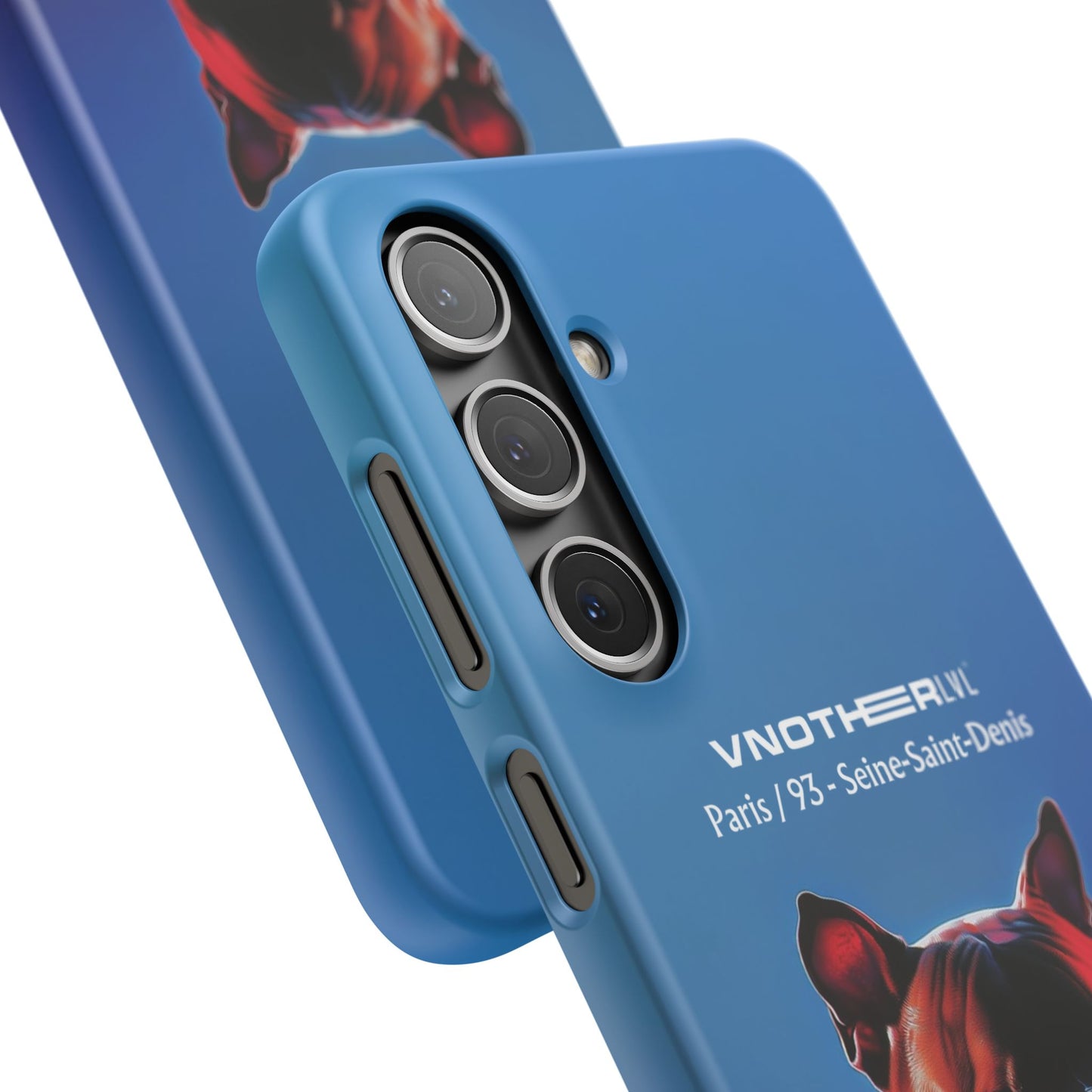 VNOTHERLVL Phone Case - Pitbull / Paris 93