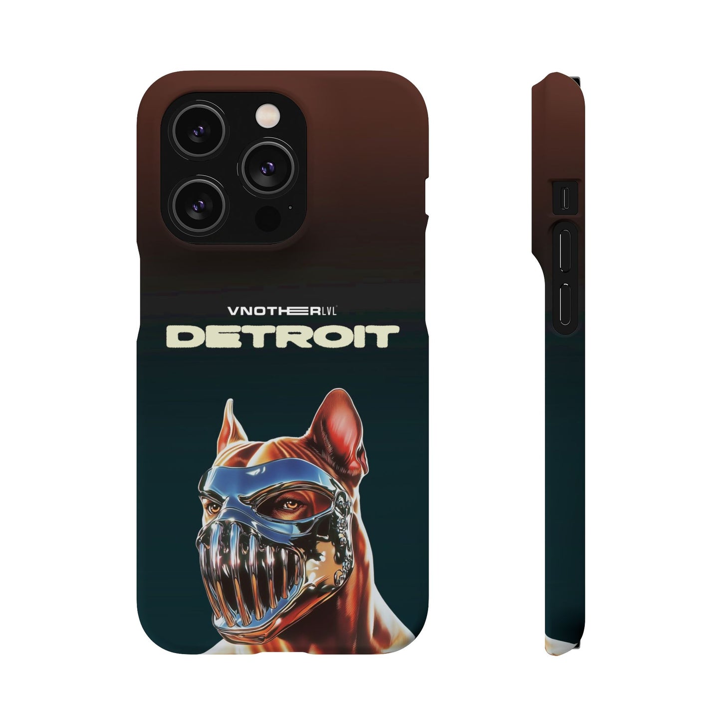 VNOTHERLVL Phone Case - Pitbull / Detroit