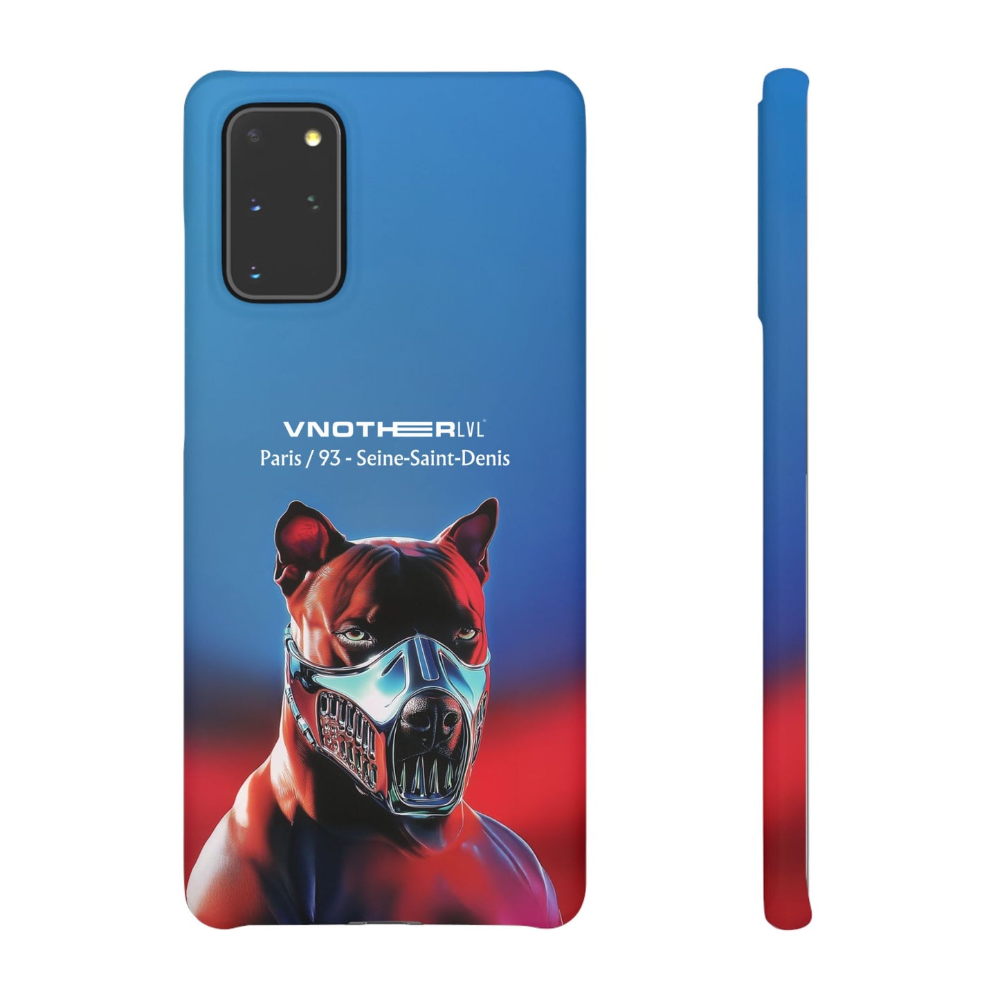 VNOTHERLVL Phone Case - Pitbull / Paris 93