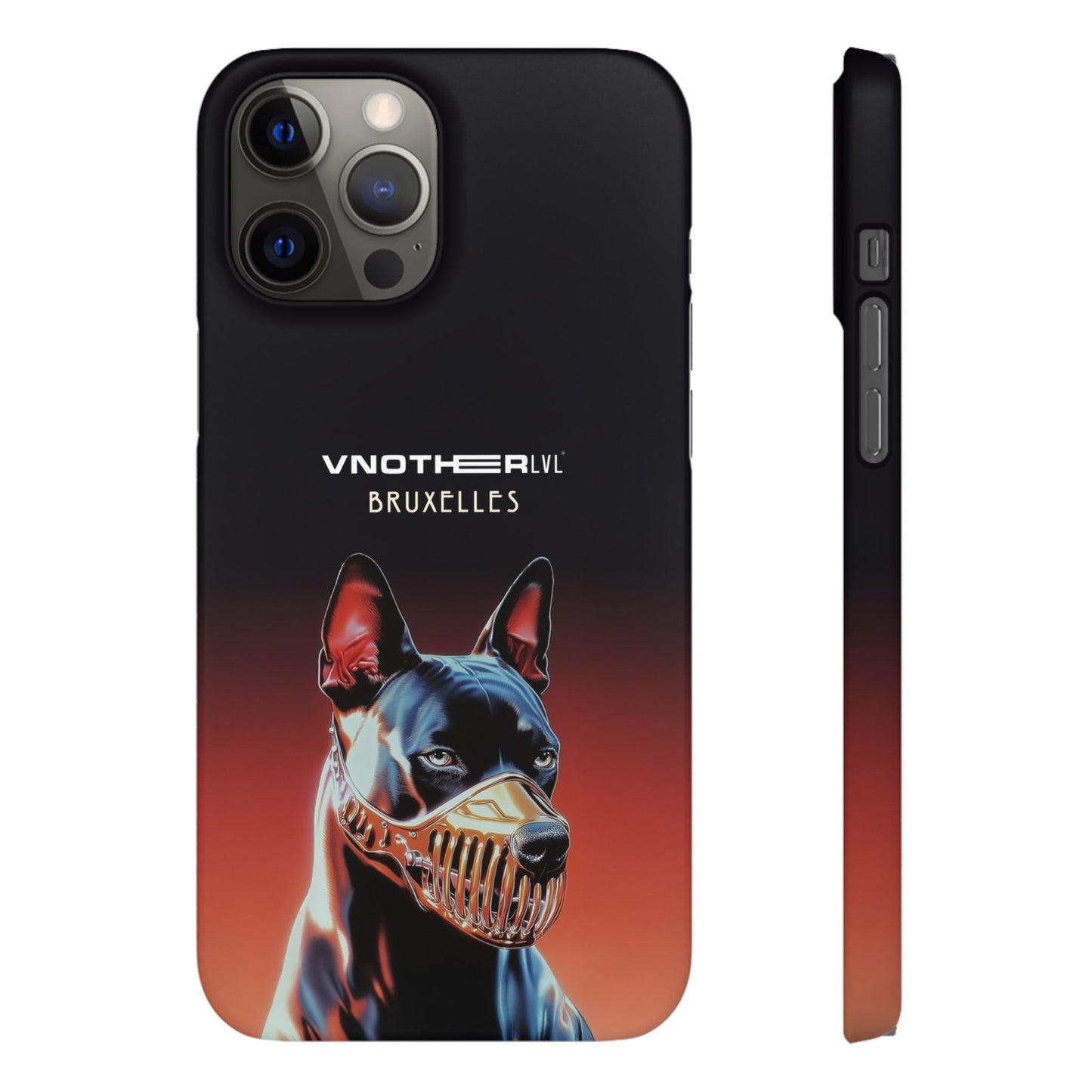 VNOTHERLVL Phone Case - Pitbull / Bruxelles