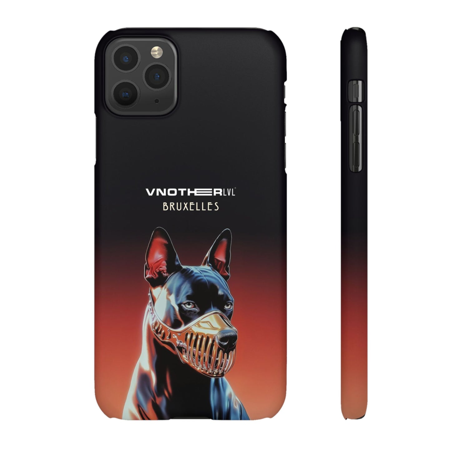 VNOTHERLVL Phone Case - Pitbull / Bruxelles