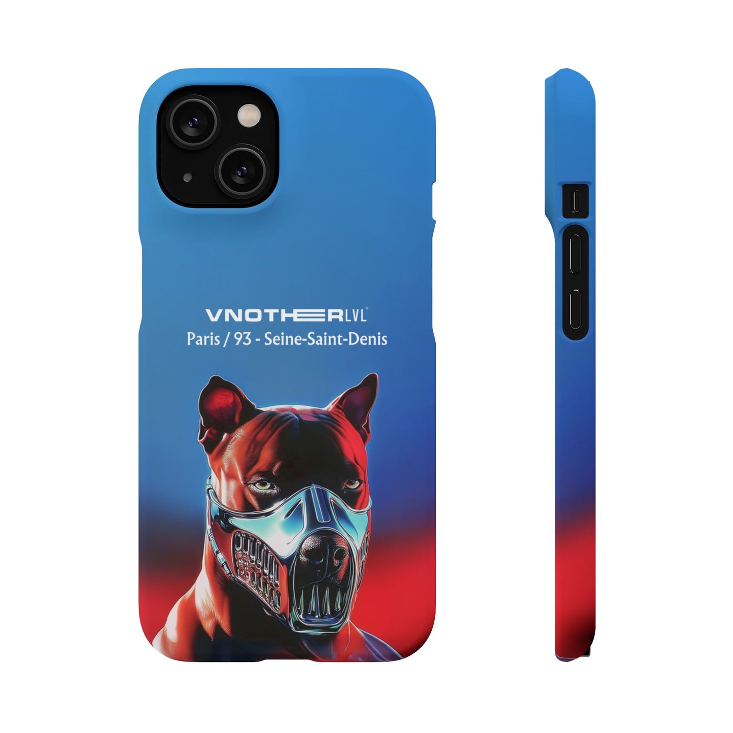 VNOTHERLVL Phone Case - Pitbull / Paris 93