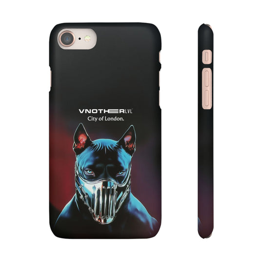 VNOTHERLVL Phone Case - Pitbull / London