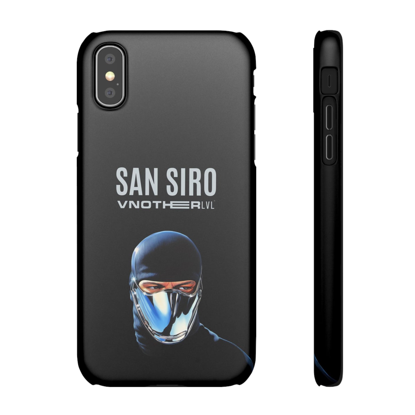 VNOTHERLVL Black Phone Case - San Siro / Inter / Milano