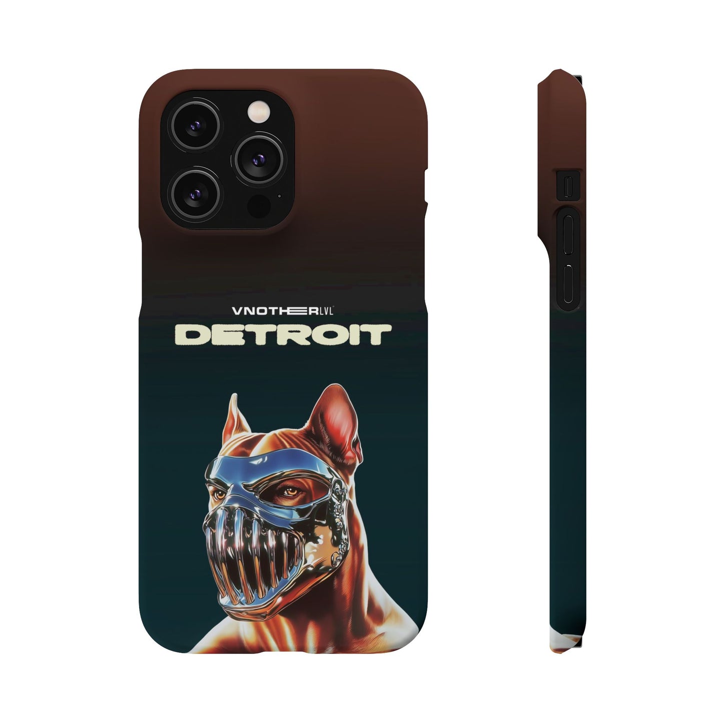 VNOTHERLVL Phone Case - Pitbull / Detroit