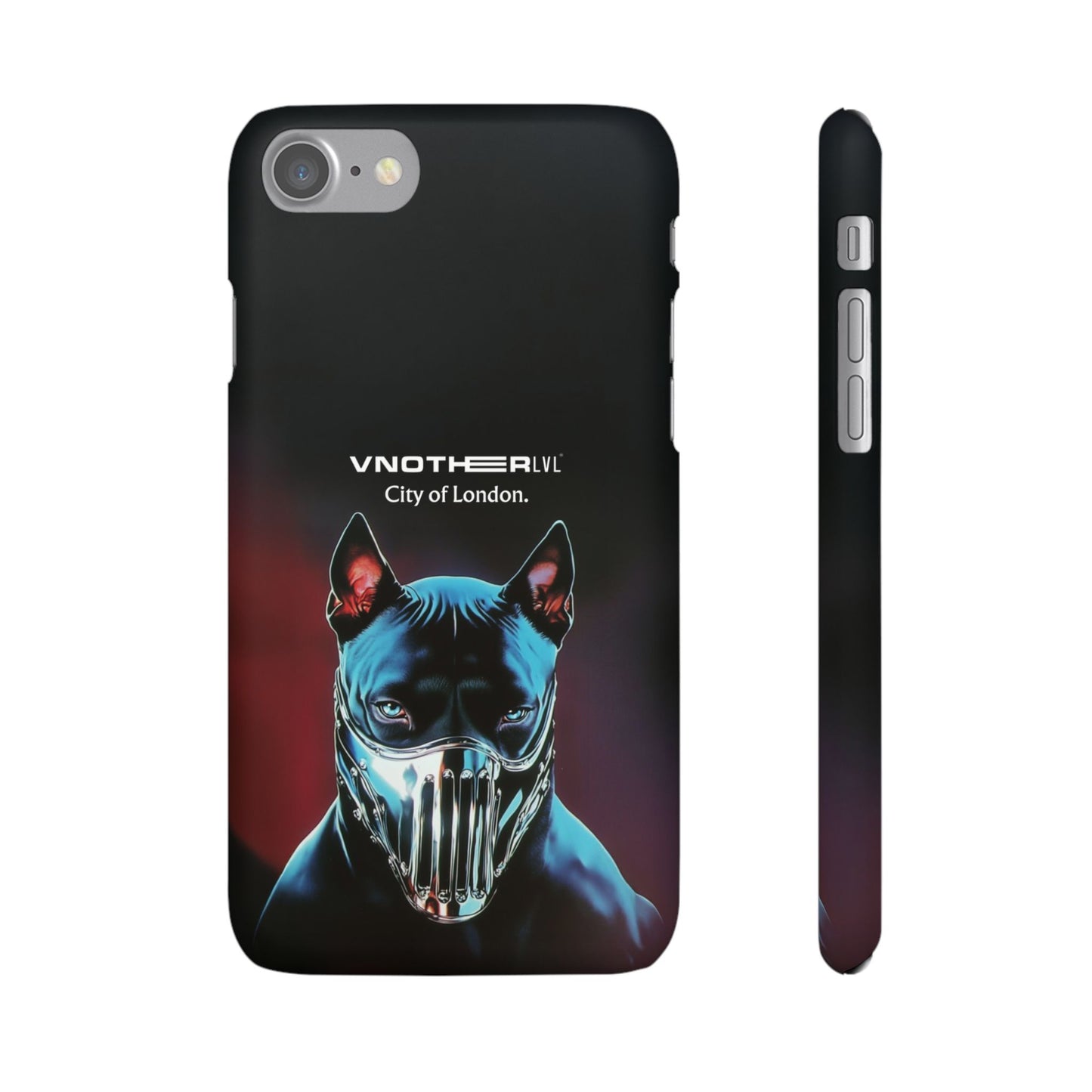 VNOTHERLVL Phone Case - Pitbull / London