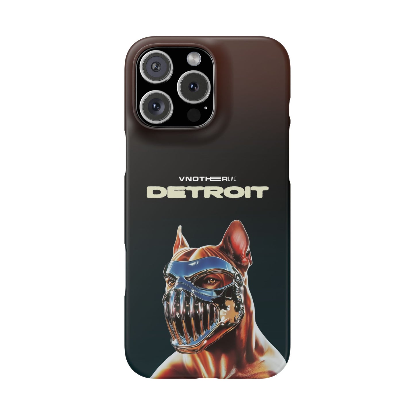 VNOTHERLVL Phone Case - Pitbull / Detroit