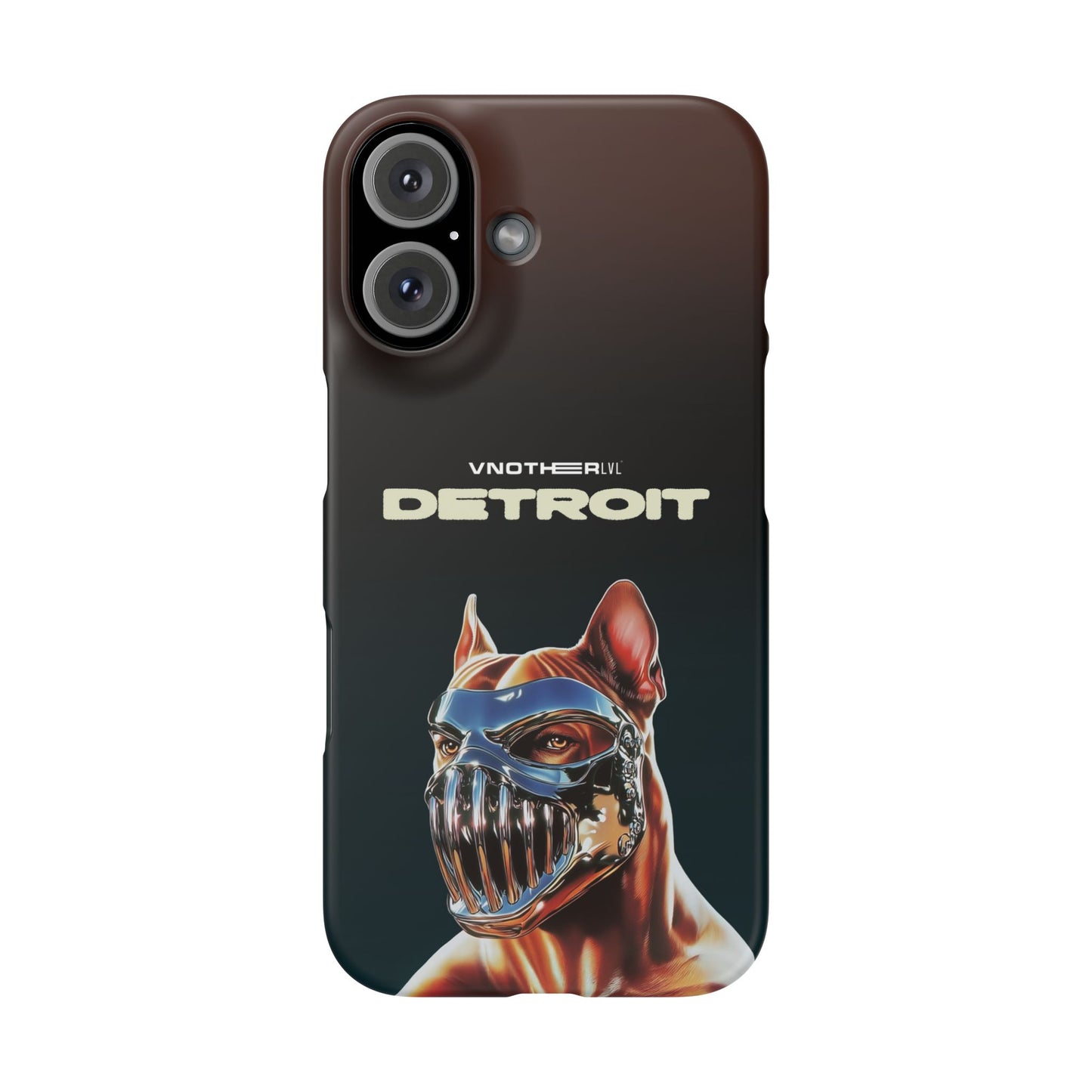 VNOTHERLVL Phone Case - Pitbull / Detroit