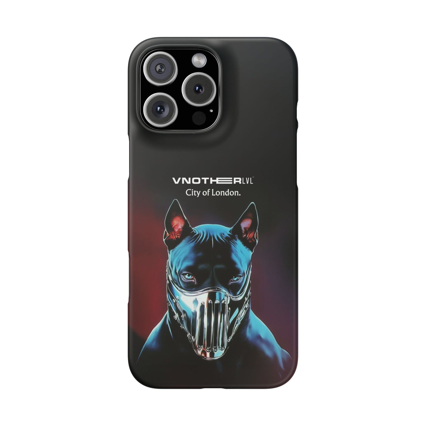 VNOTHERLVL Phone Case - Pitbull / London