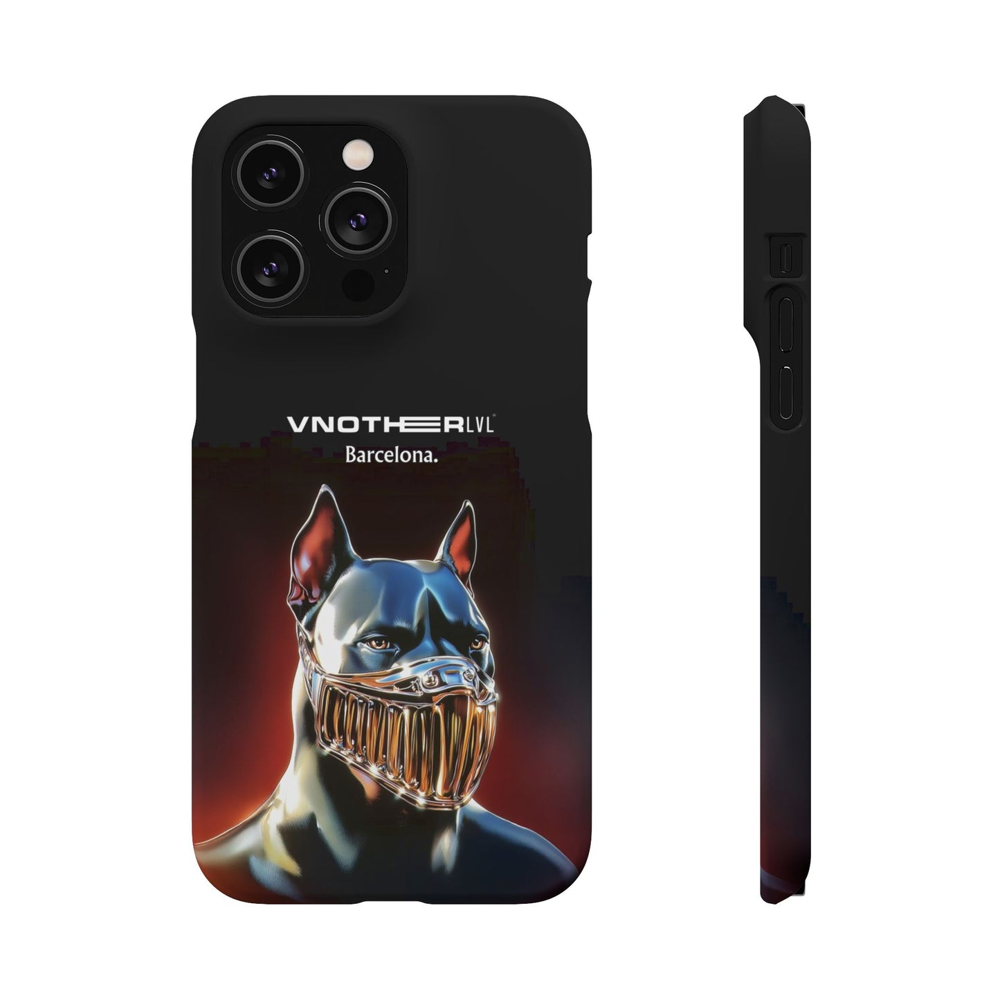 VNOTHERLVL Phone Case - Pitbull / Barcelona