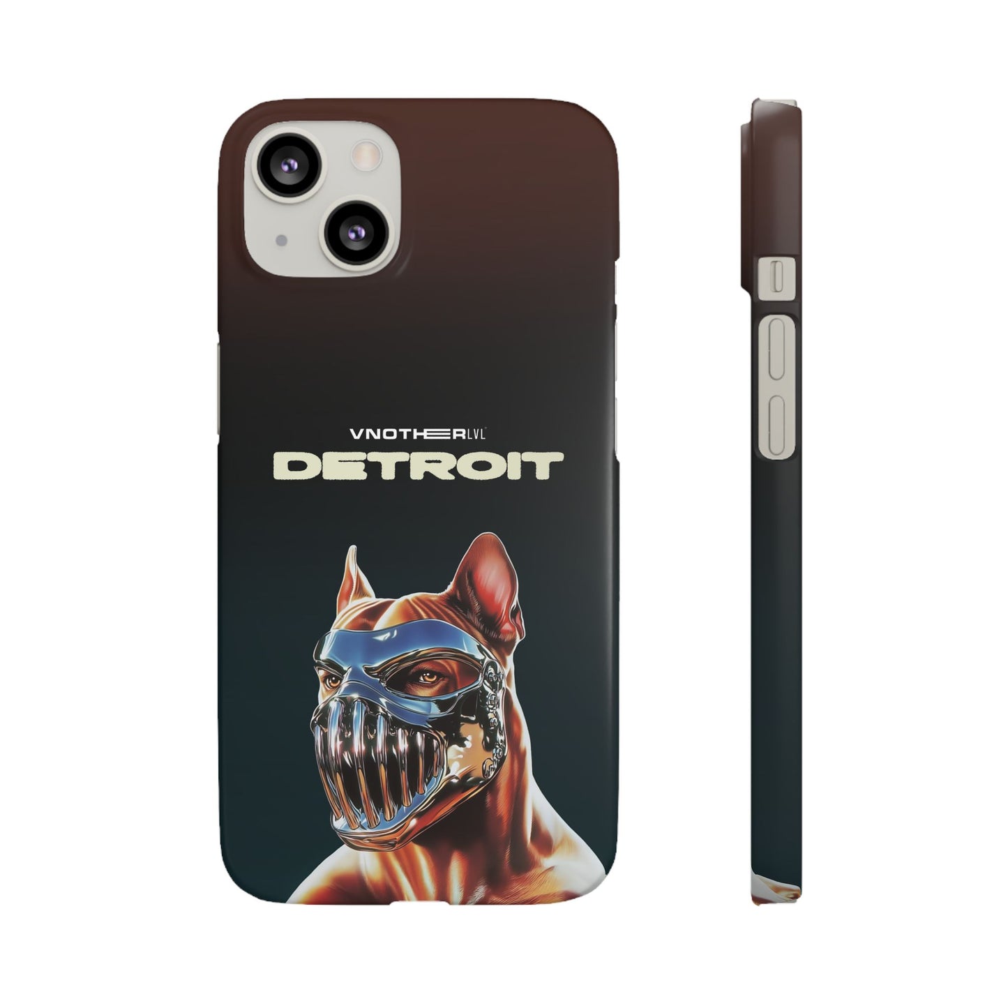 VNOTHERLVL Phone Case - Pitbull / Detroit