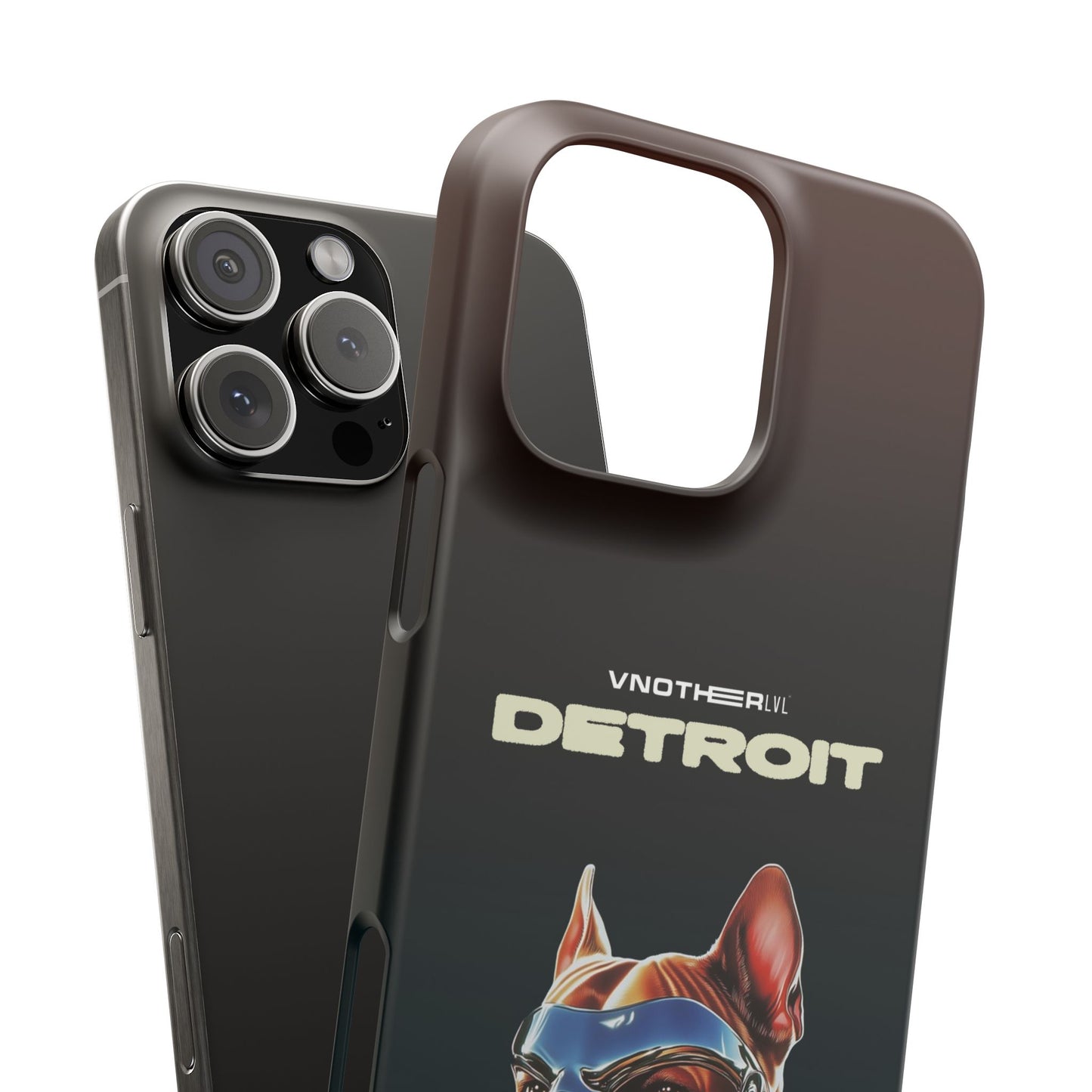 VNOTHERLVL Phone Case - Pitbull / Detroit