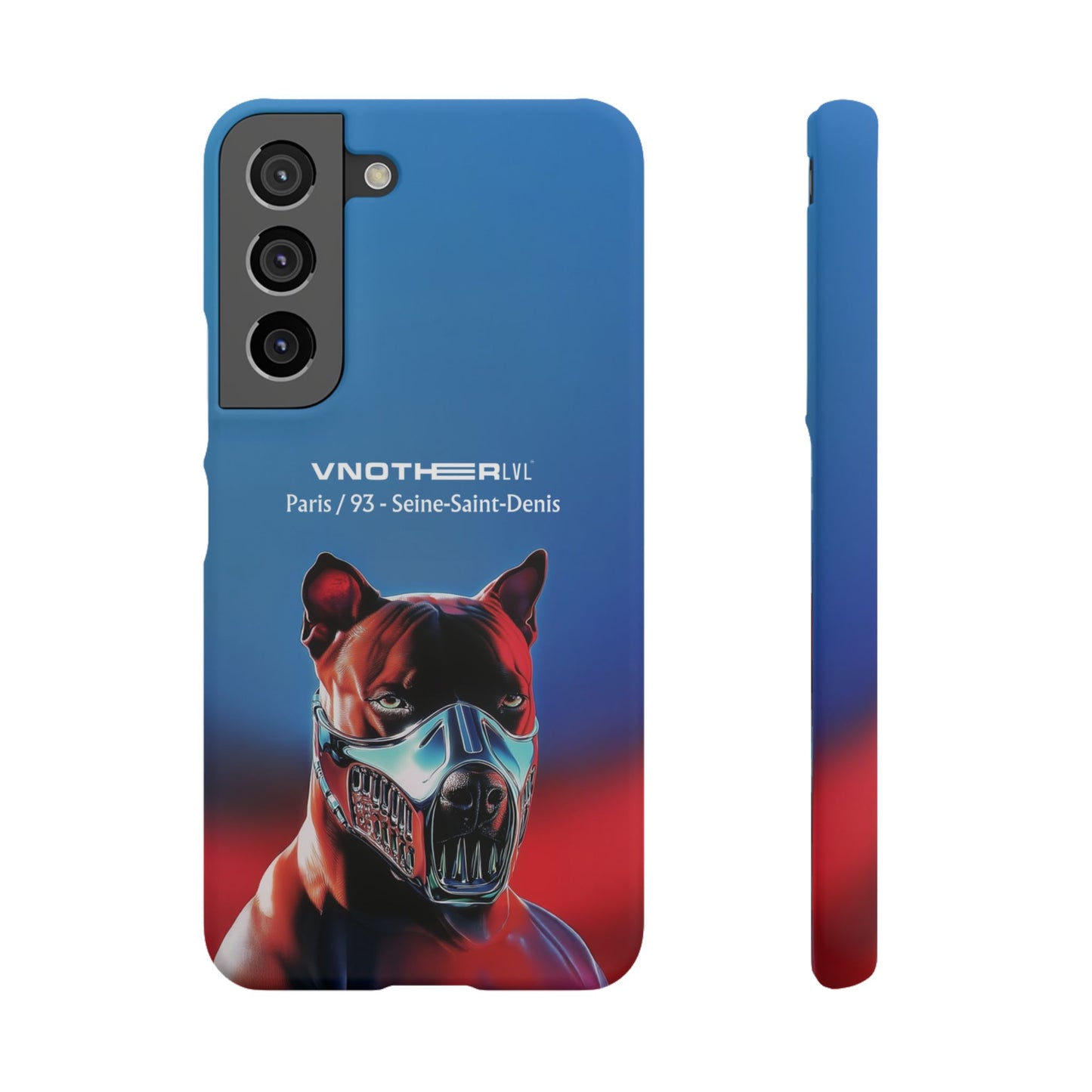 VNOTHERLVL Phone Case - Pitbull / Paris 93