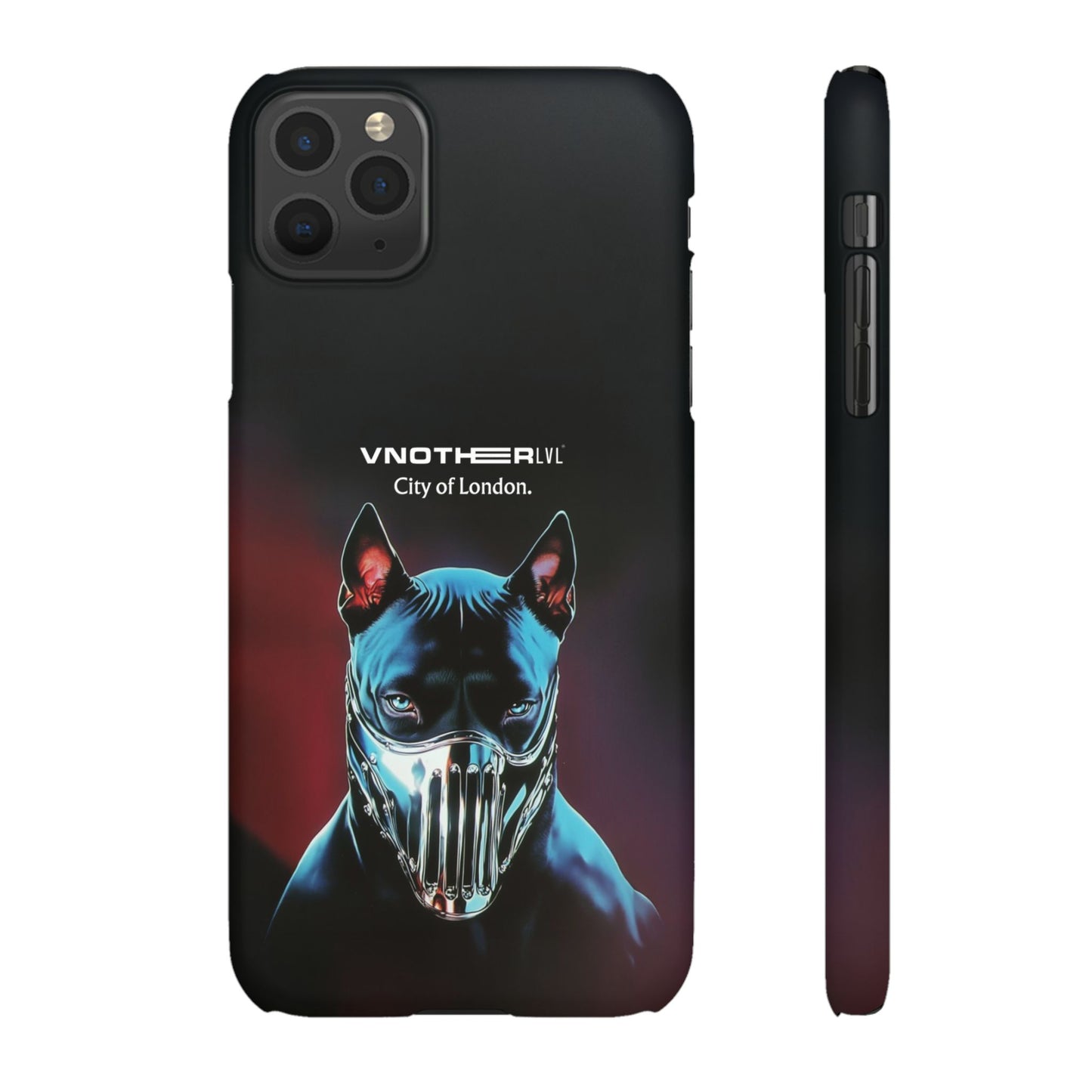 VNOTHERLVL Phone Case - Pitbull / London