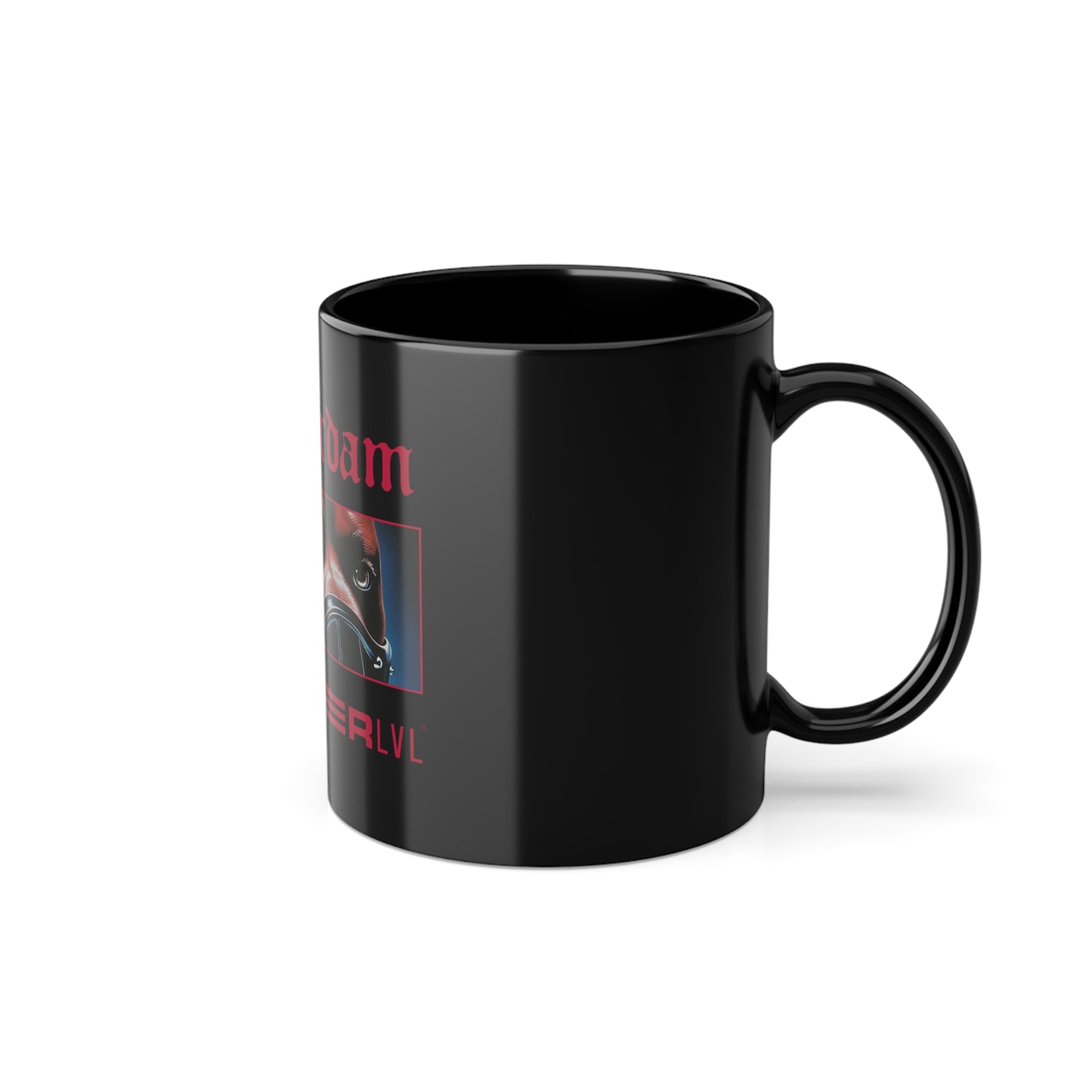 VNOTHERLVL Black Coffee Mug - Amsterdam / Ajax / Holland