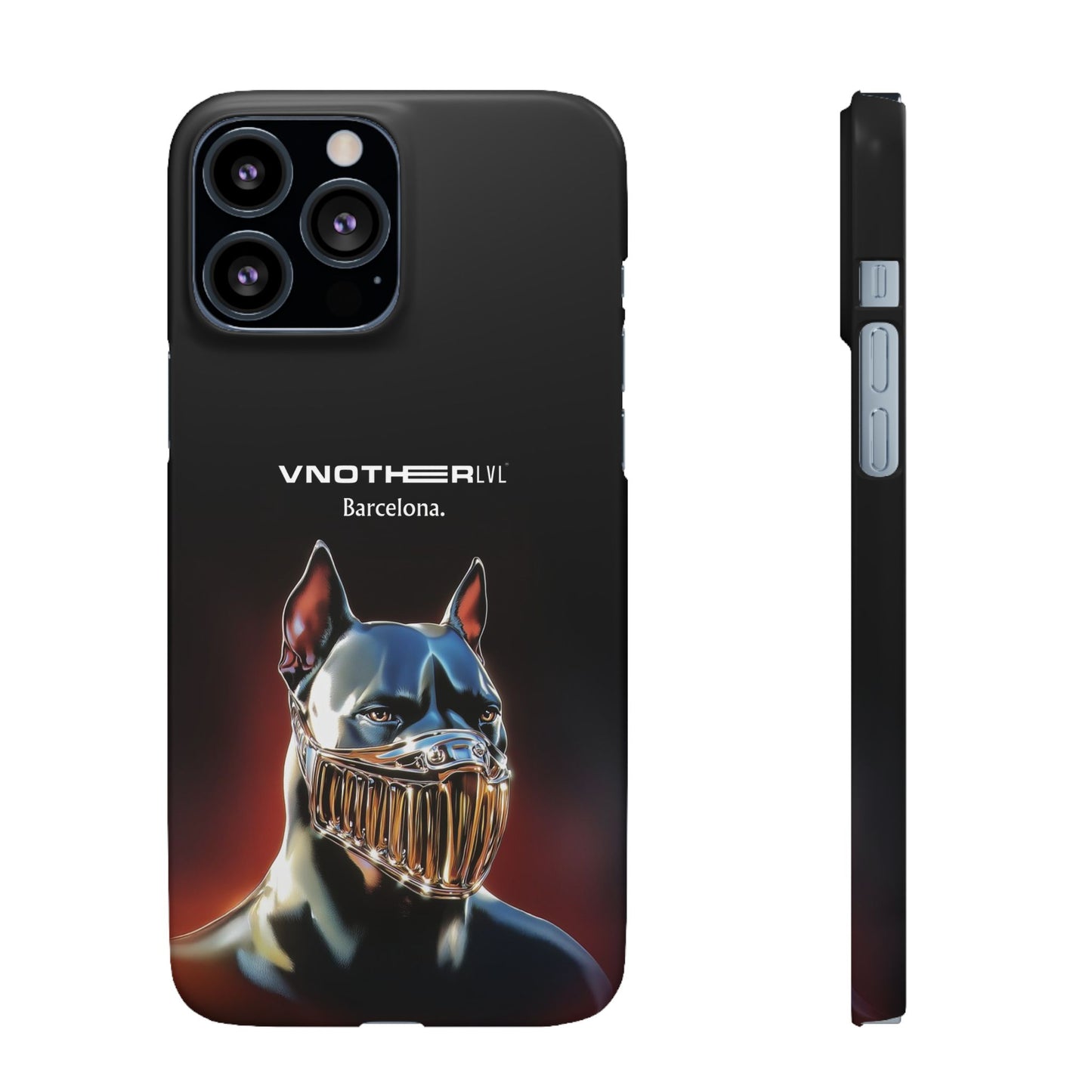 VNOTHERLVL Phone Case - Pitbull / Barcelona