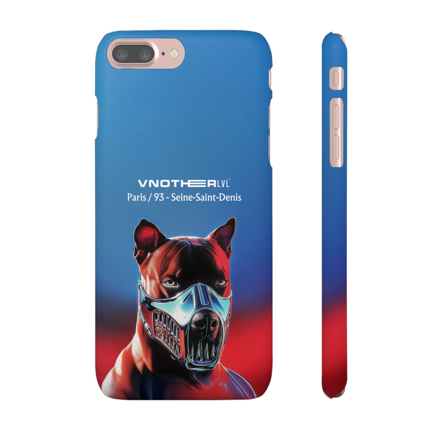 VNOTHERLVL Phone Case - Pitbull / Paris 93