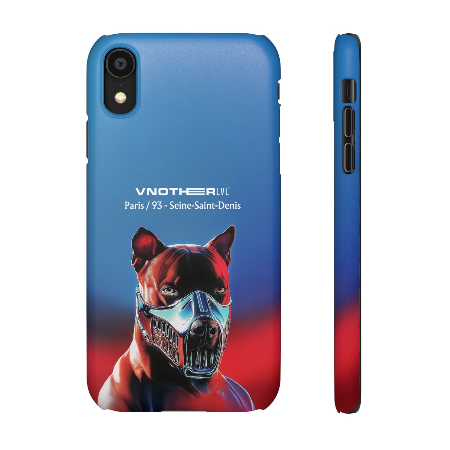 VNOTHERLVL Phone Case - Pitbull / Paris 93