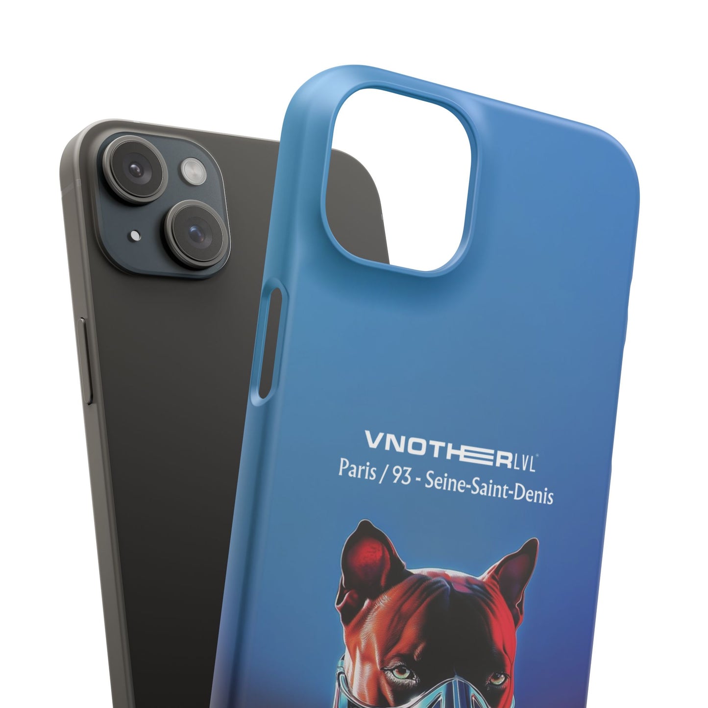 VNOTHERLVL Phone Case - Pitbull / Paris 93