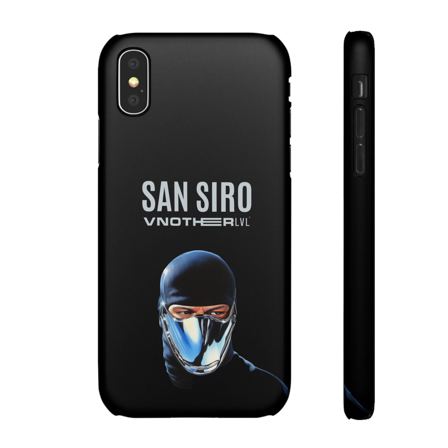 VNOTHERLVL Black Phone Case - San Siro / Inter / Milano