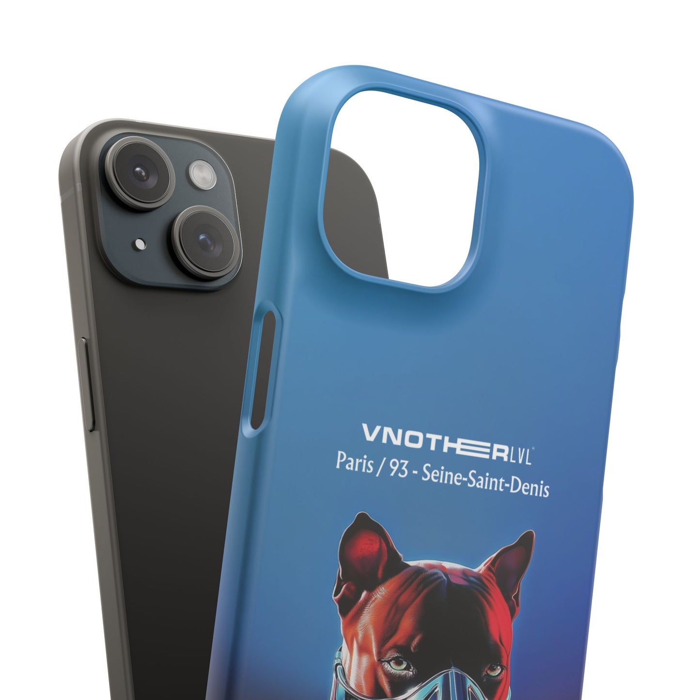 VNOTHERLVL Phone Case - Pitbull / Paris 93