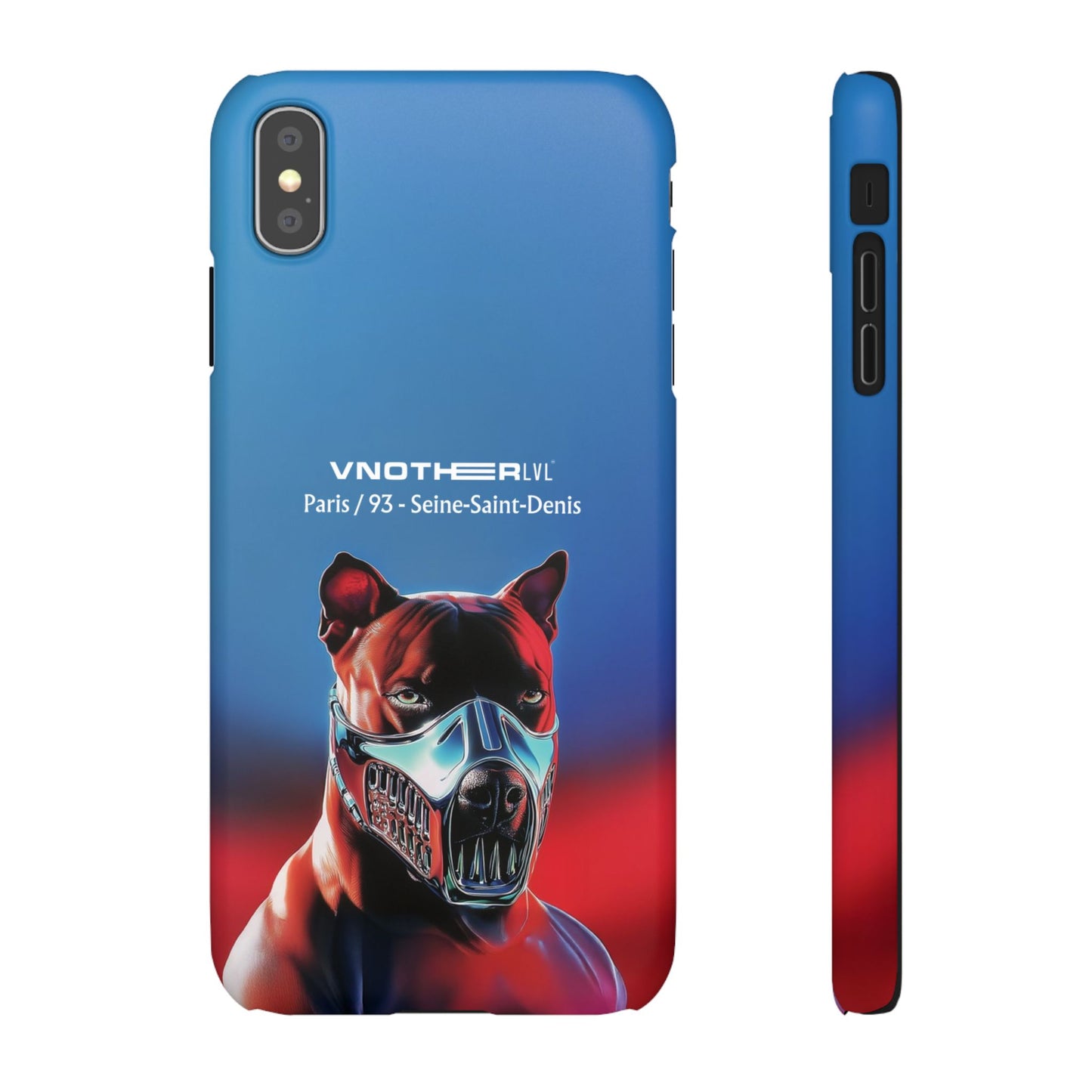 VNOTHERLVL Phone Case - Pitbull / Paris 93