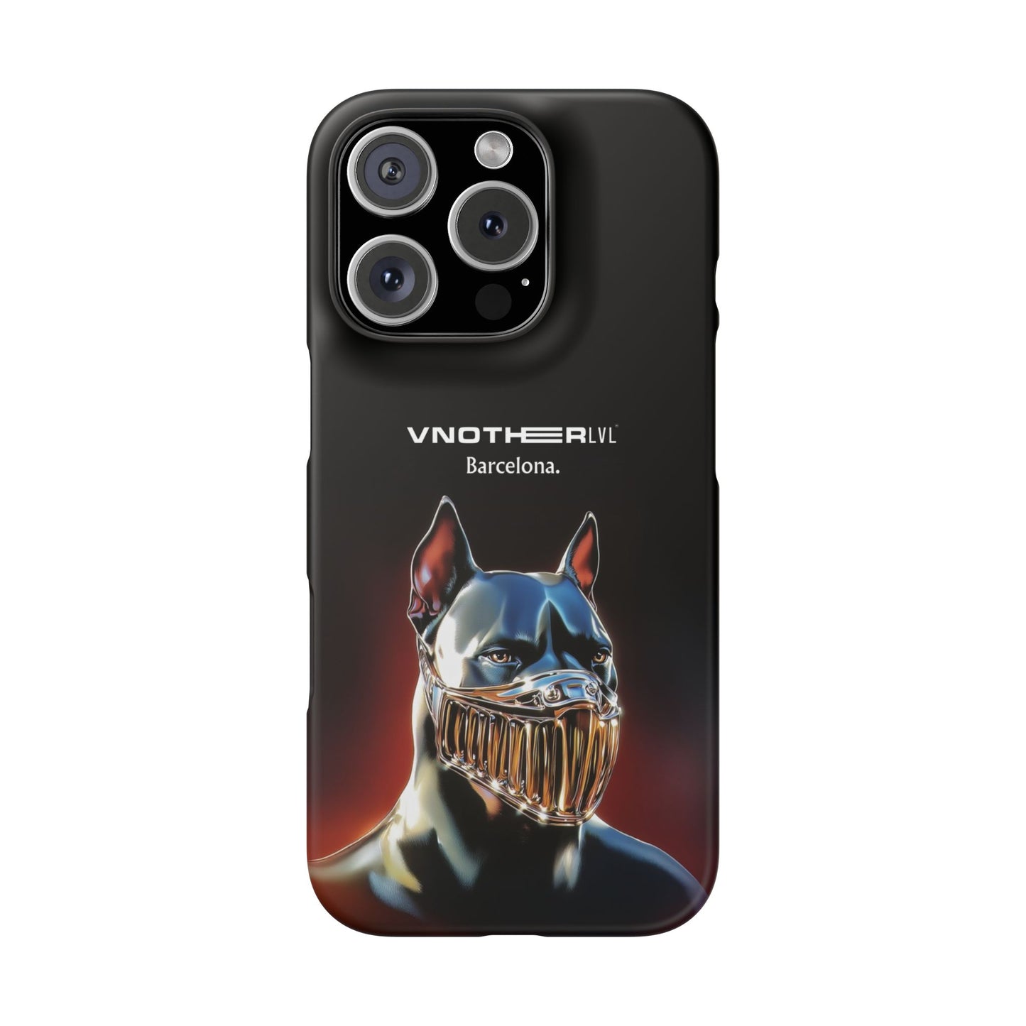 VNOTHERLVL Phone Case - Pitbull / Barcelona