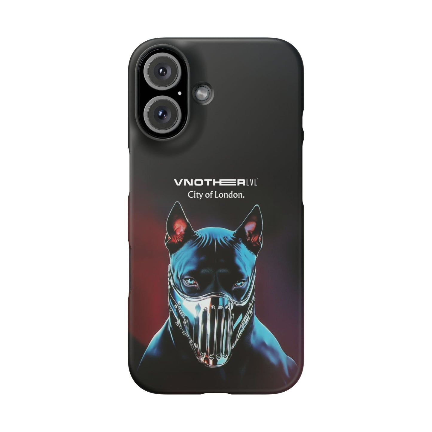 VNOTHERLVL Phone Case - Pitbull / London