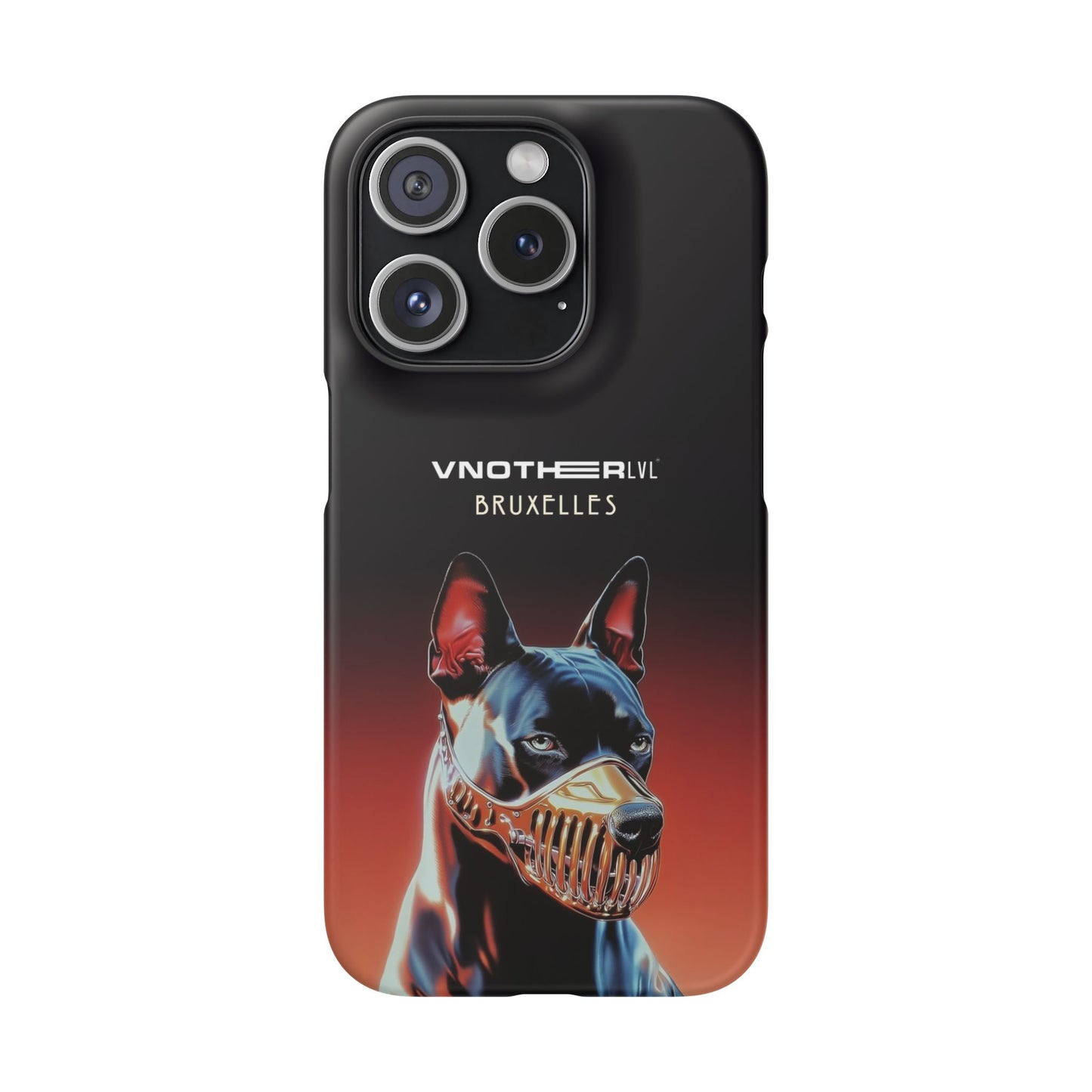 VNOTHERLVL Phone Case - Pitbull / Bruxelles