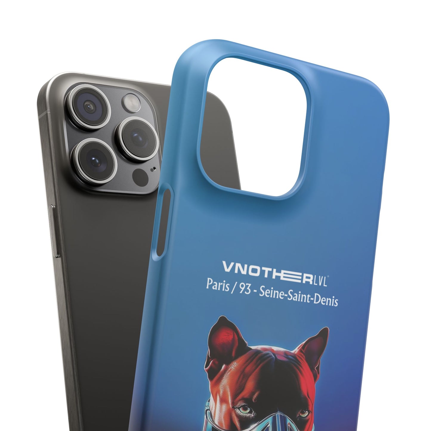 VNOTHERLVL Phone Case - Pitbull / Paris 93