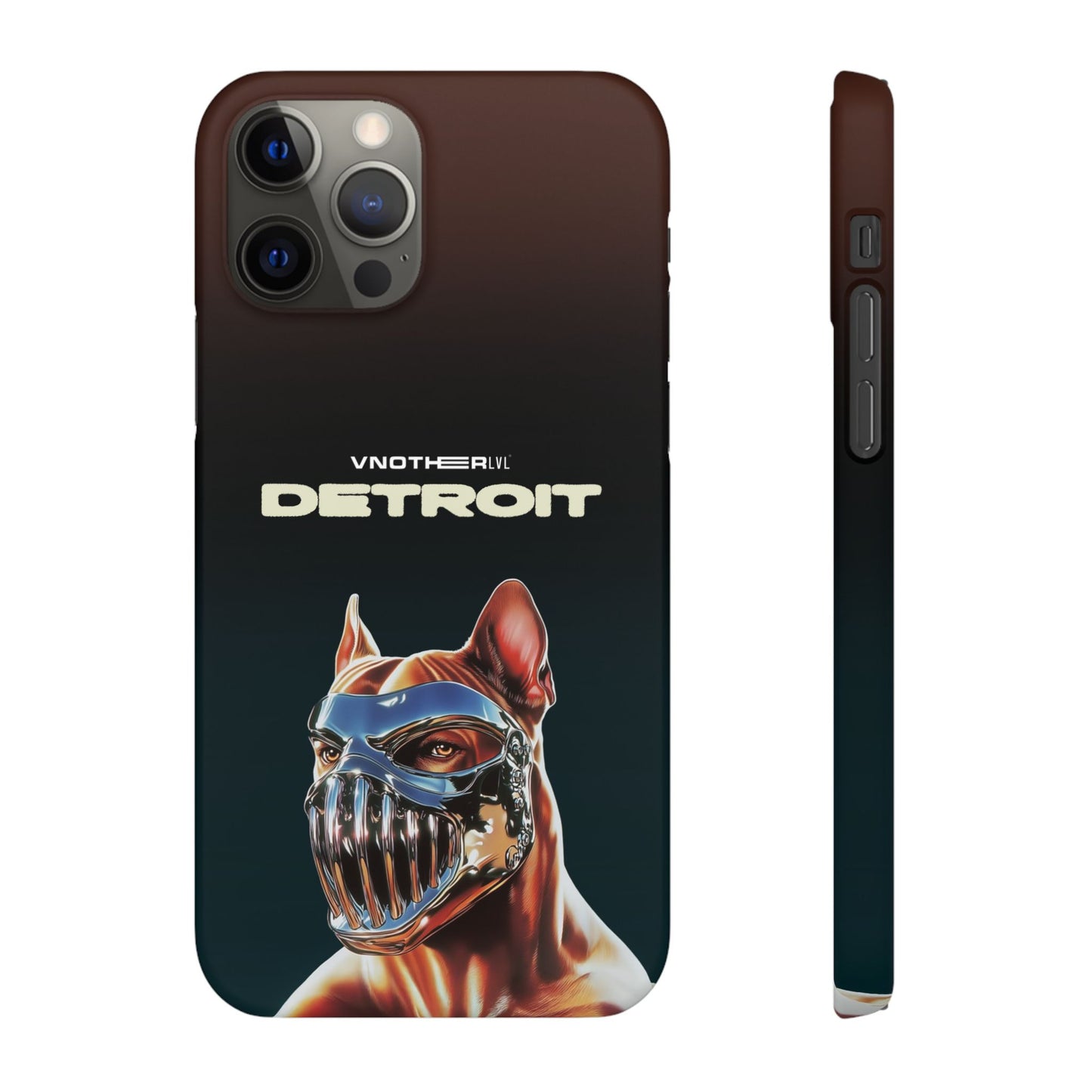 VNOTHERLVL Phone Case - Pitbull / Detroit